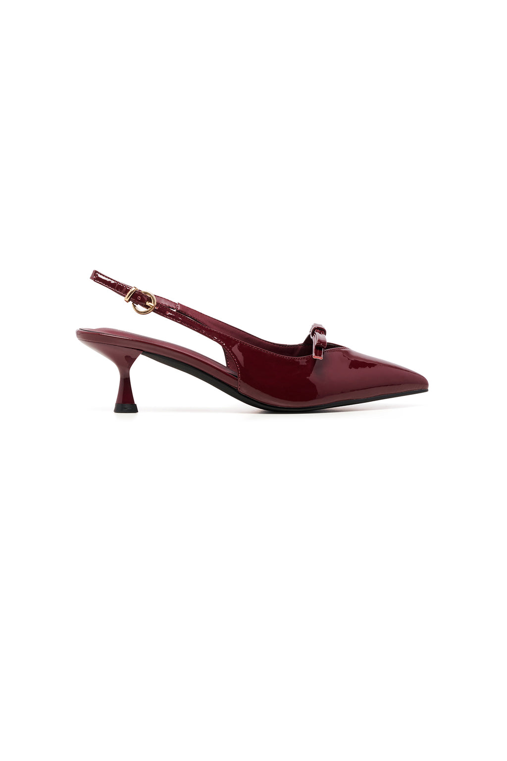 THERAPY Beverly Slingback Pump Cherry Patent by Selfie Leslie Australia