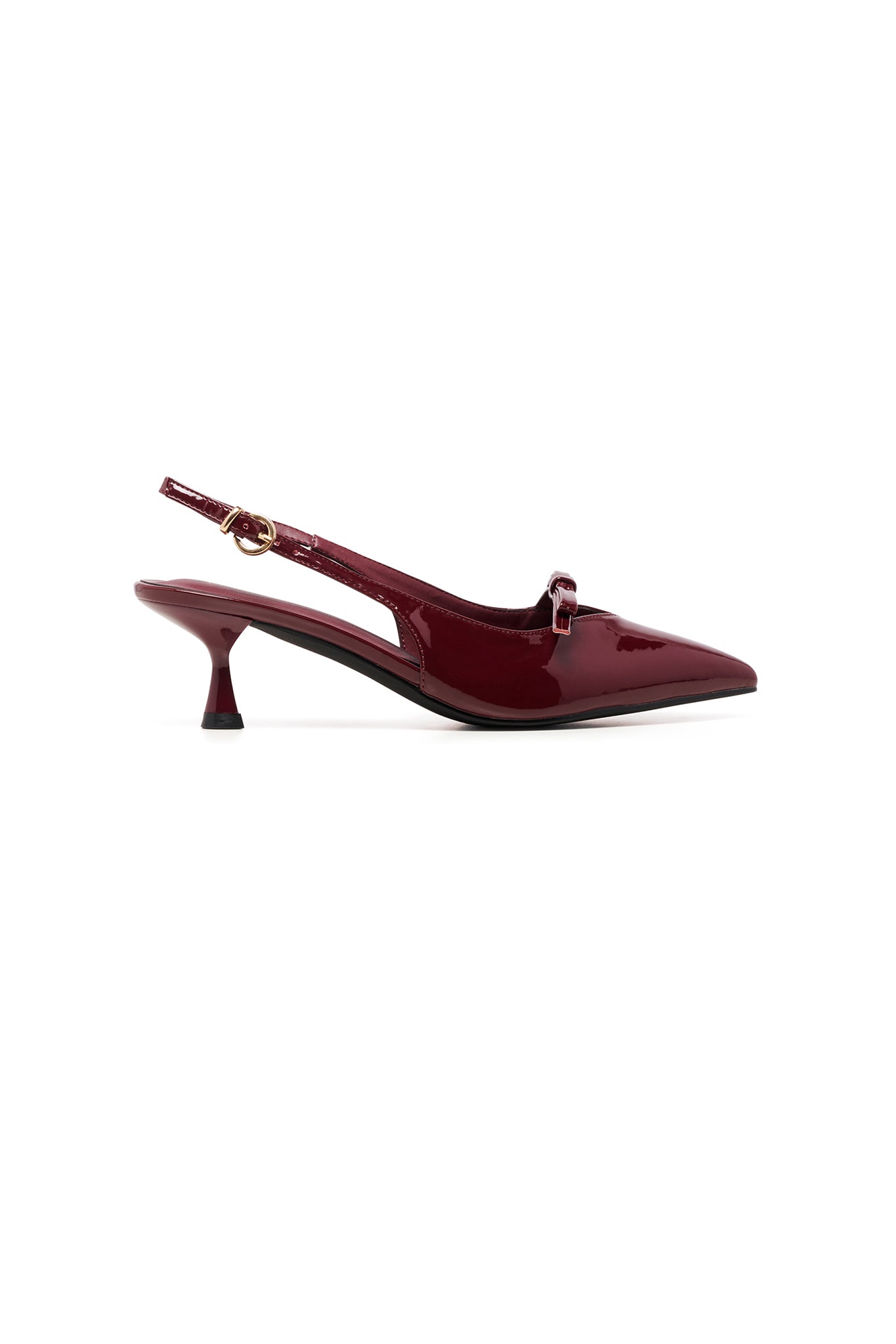 THERAPY Beverly Slingback Pump Cherry Patent by Selfie Leslie Australia
