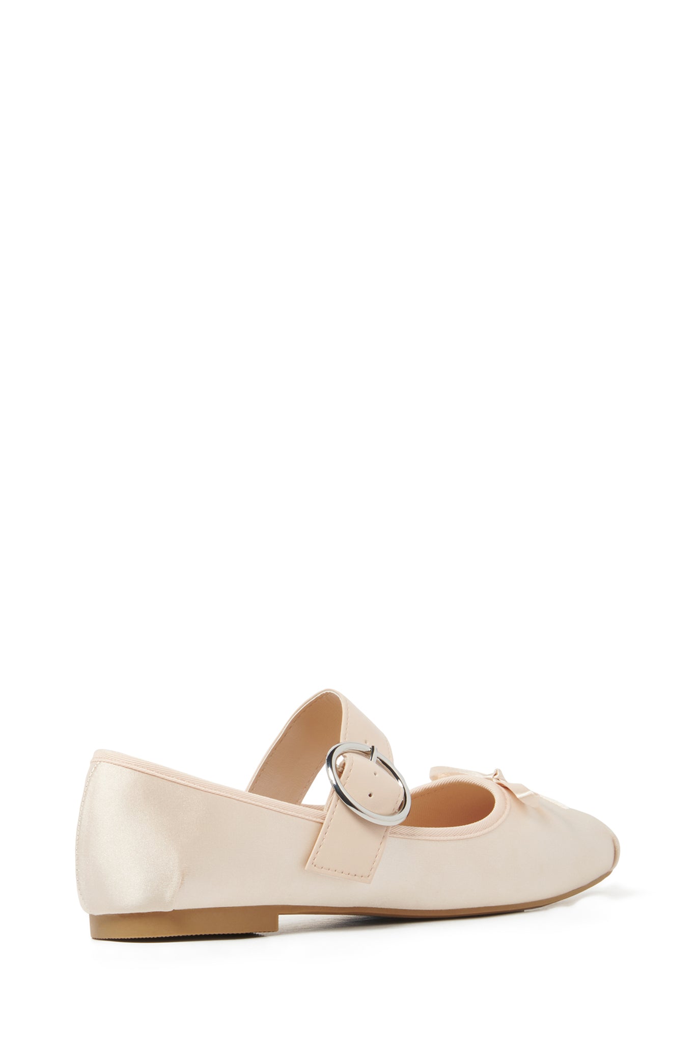 THERAPY Mesmerize Ballet Flat Blush Satin by Selfie Leslie Australia