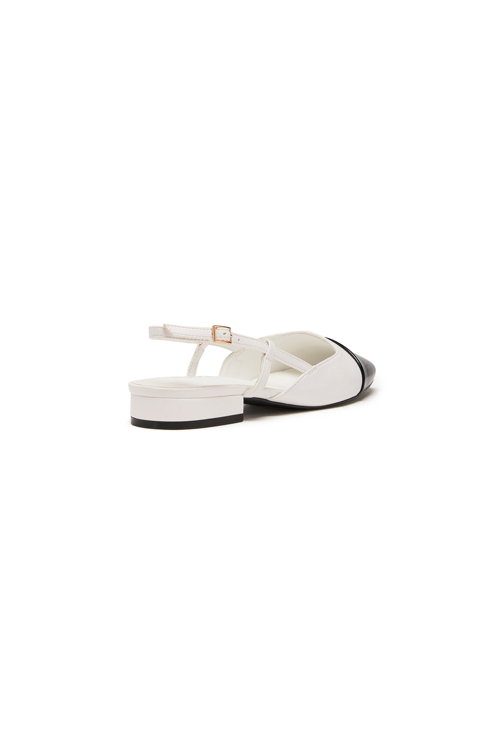 THERAPY Selene Point Heel White Black by Selfie Leslie Australia