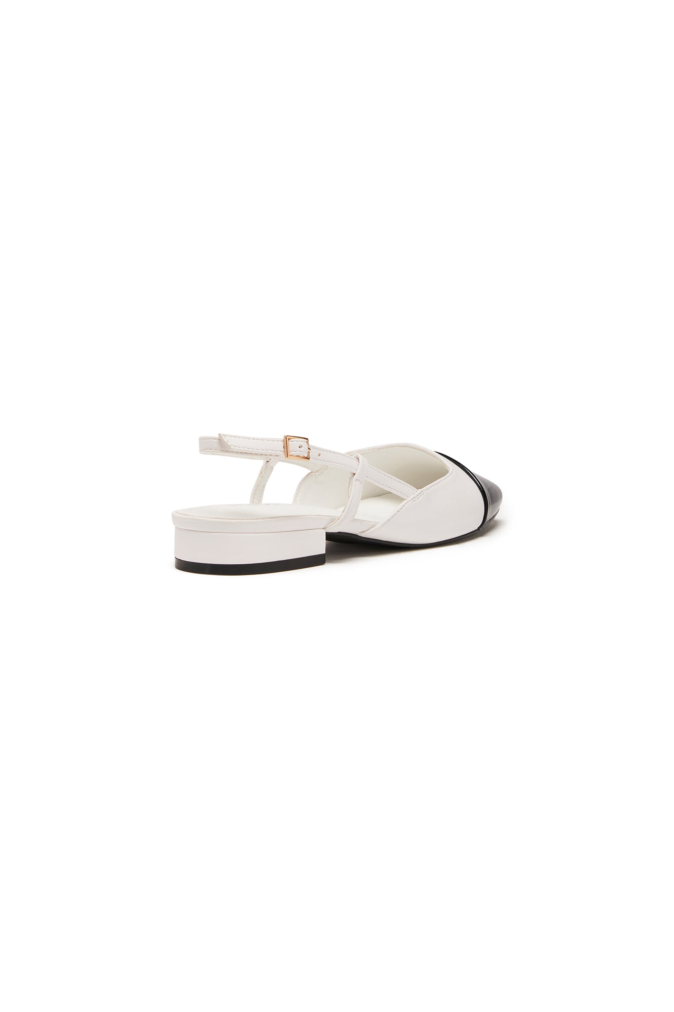 THERAPY Selene Point Heel White Black by Selfie Leslie Australia