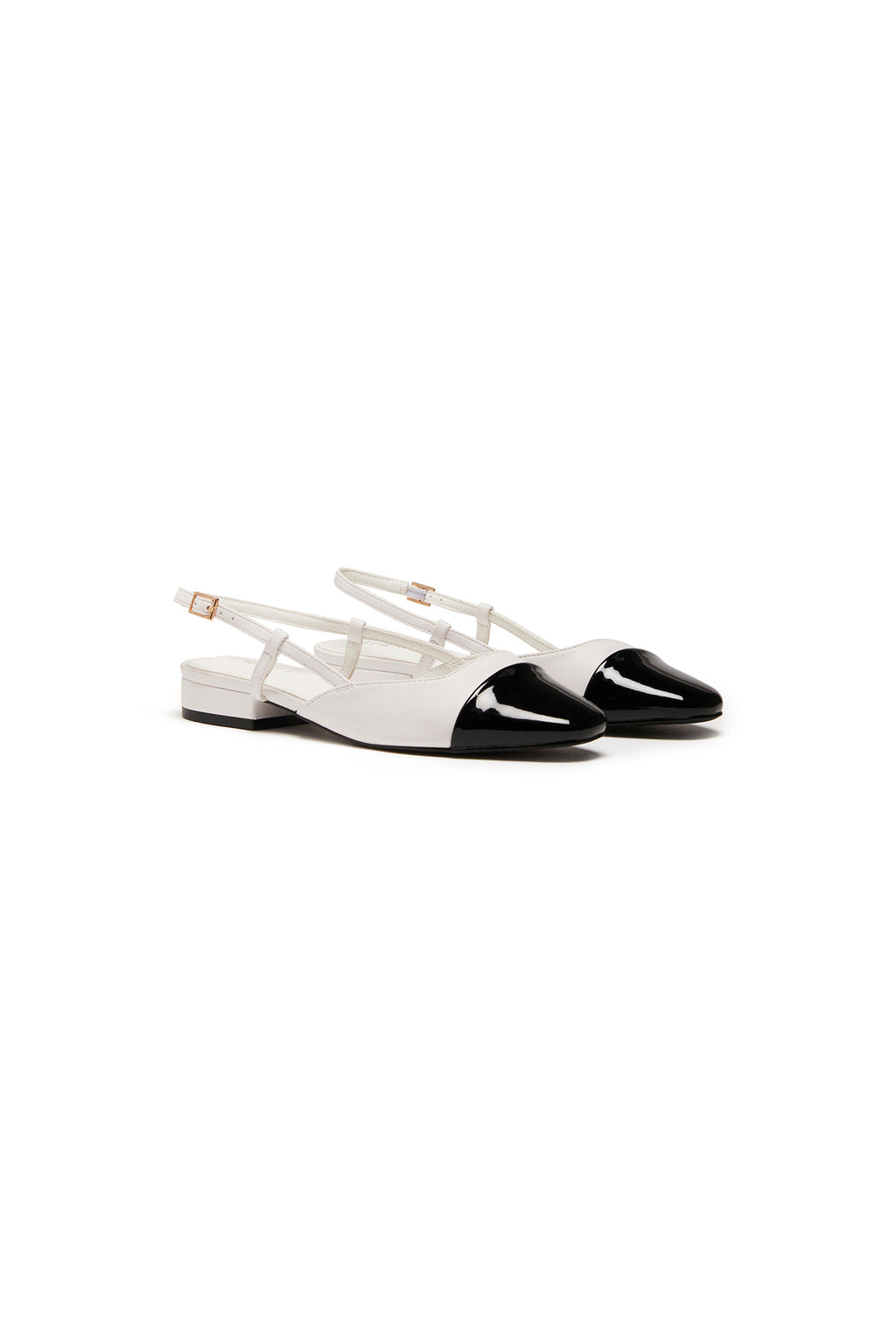 THERAPY Selene Point Heel White Black by Selfie Leslie Australia