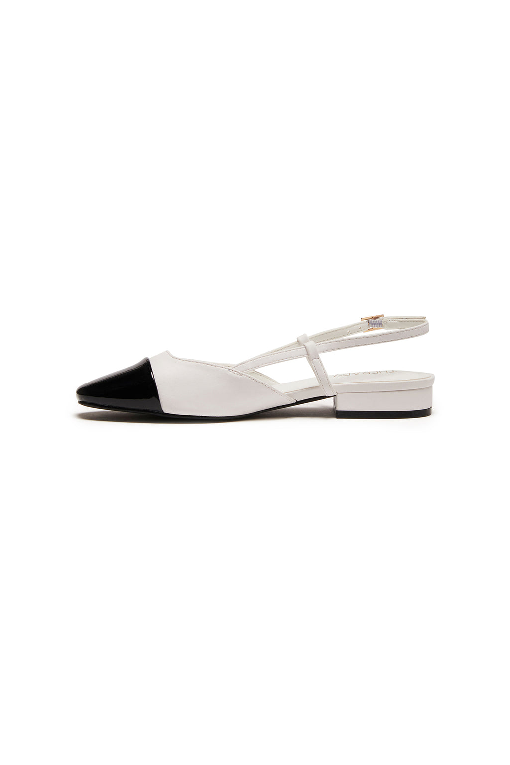 THERAPY Selene Point Heel White Black by Selfie Leslie Australia