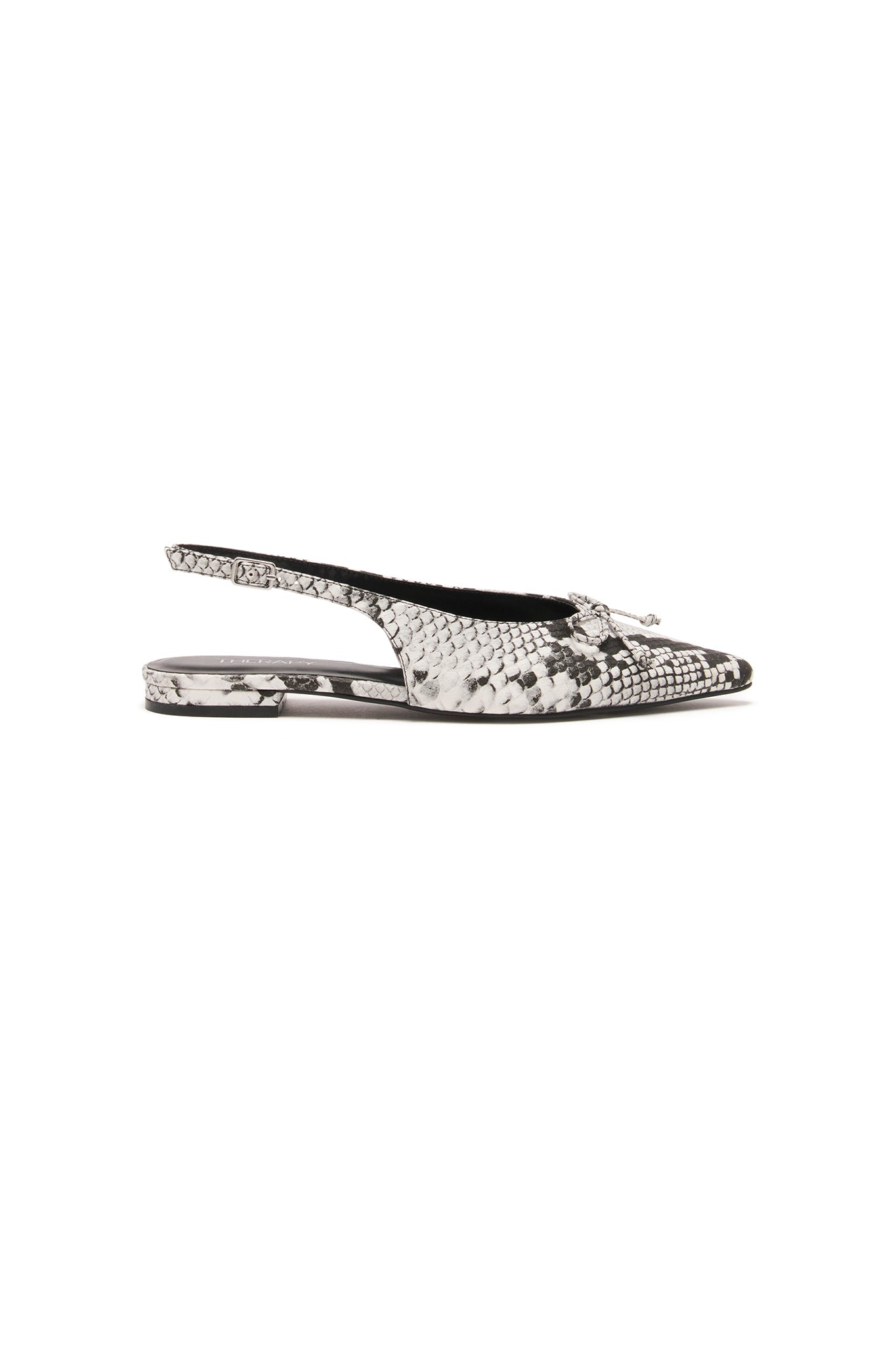 THERAPY Lavin Flat Point Black White Snake by Selfie Leslie Australia