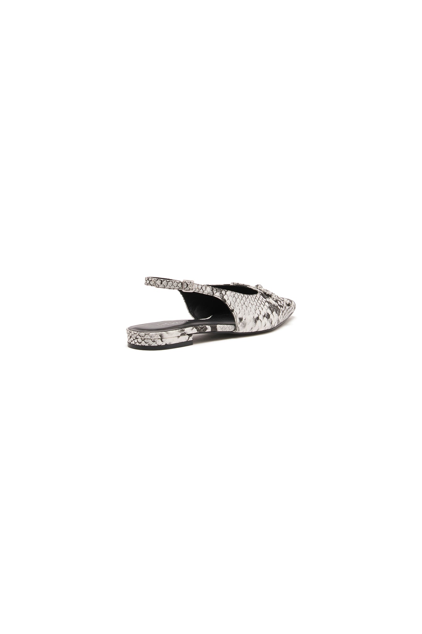 THERAPY Lavin Flat Point Black White Snake by Selfie Leslie Australia