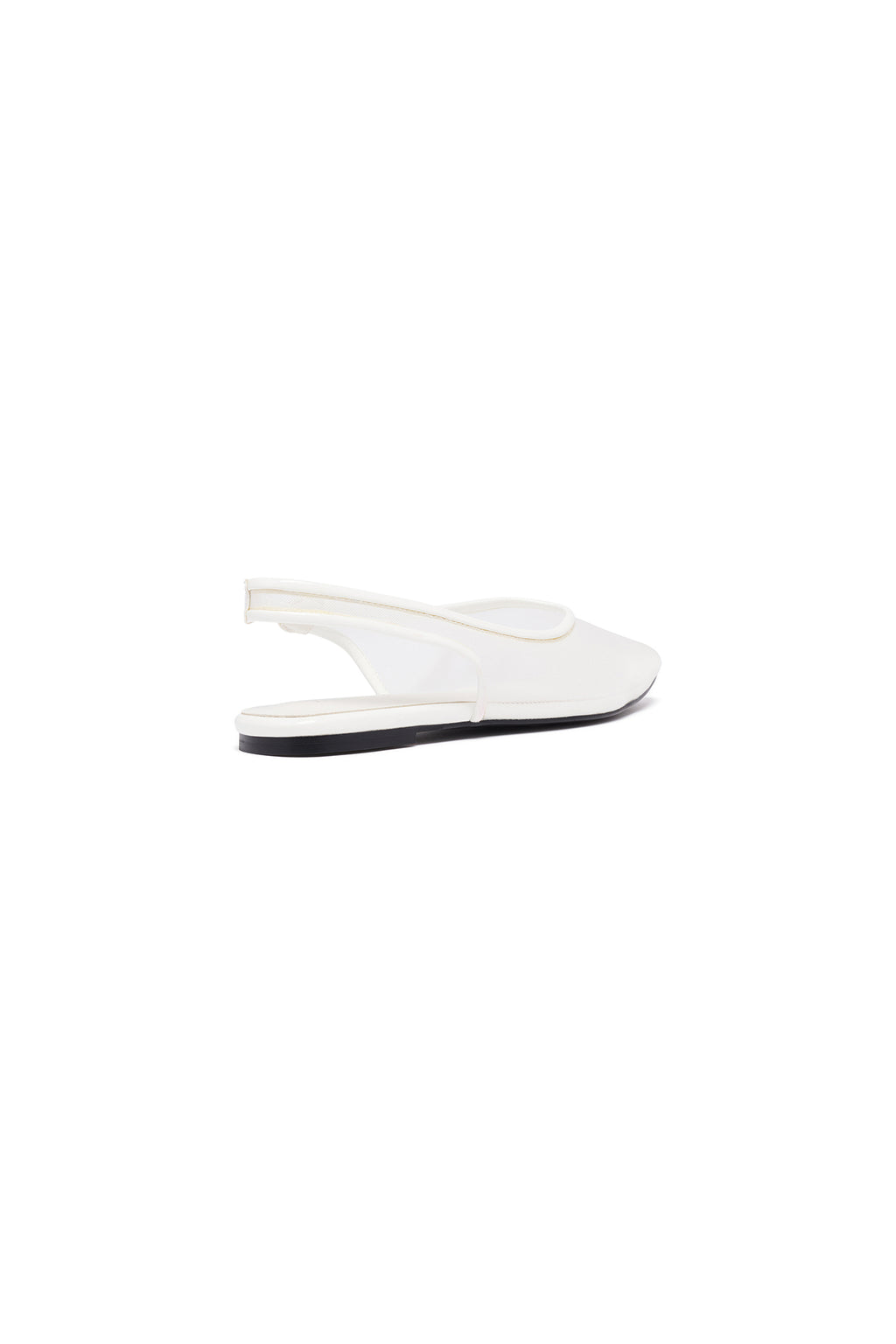 THERAPY Lazer White Patent Ballet Flat by Selfie Leslie Australia