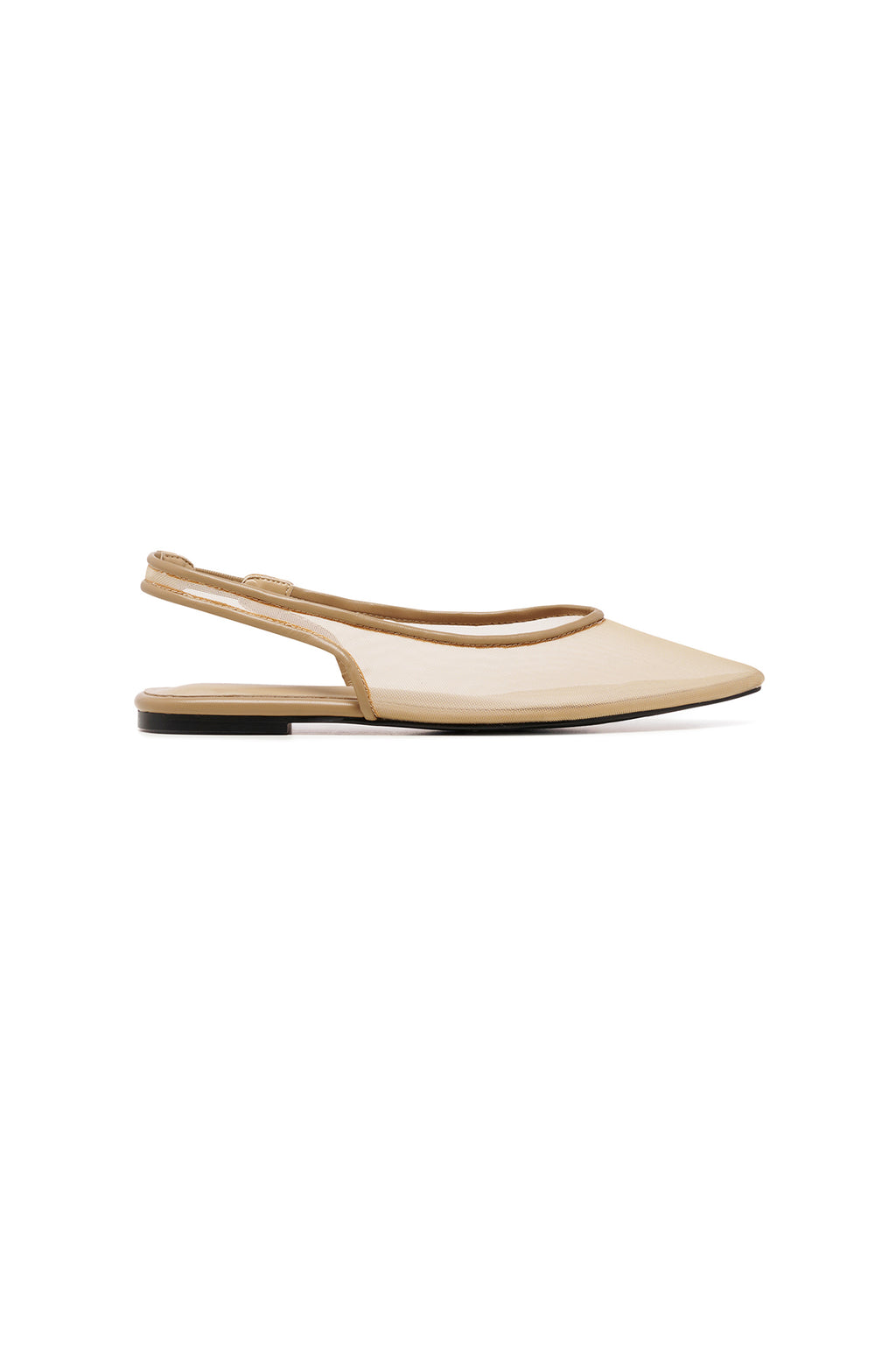 THERAPY Lazer Nude Patent Ballet Flat by Selfie Leslie Australia