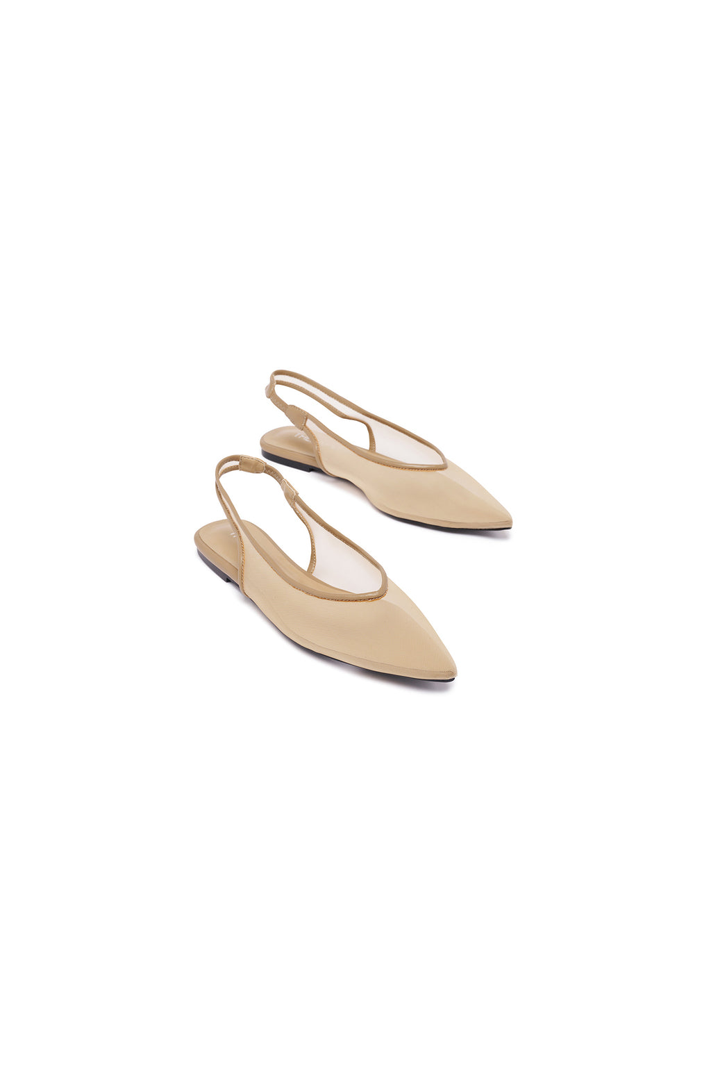 THERAPY Lazer Nude Patent Ballet Flat by Selfie Leslie Australia