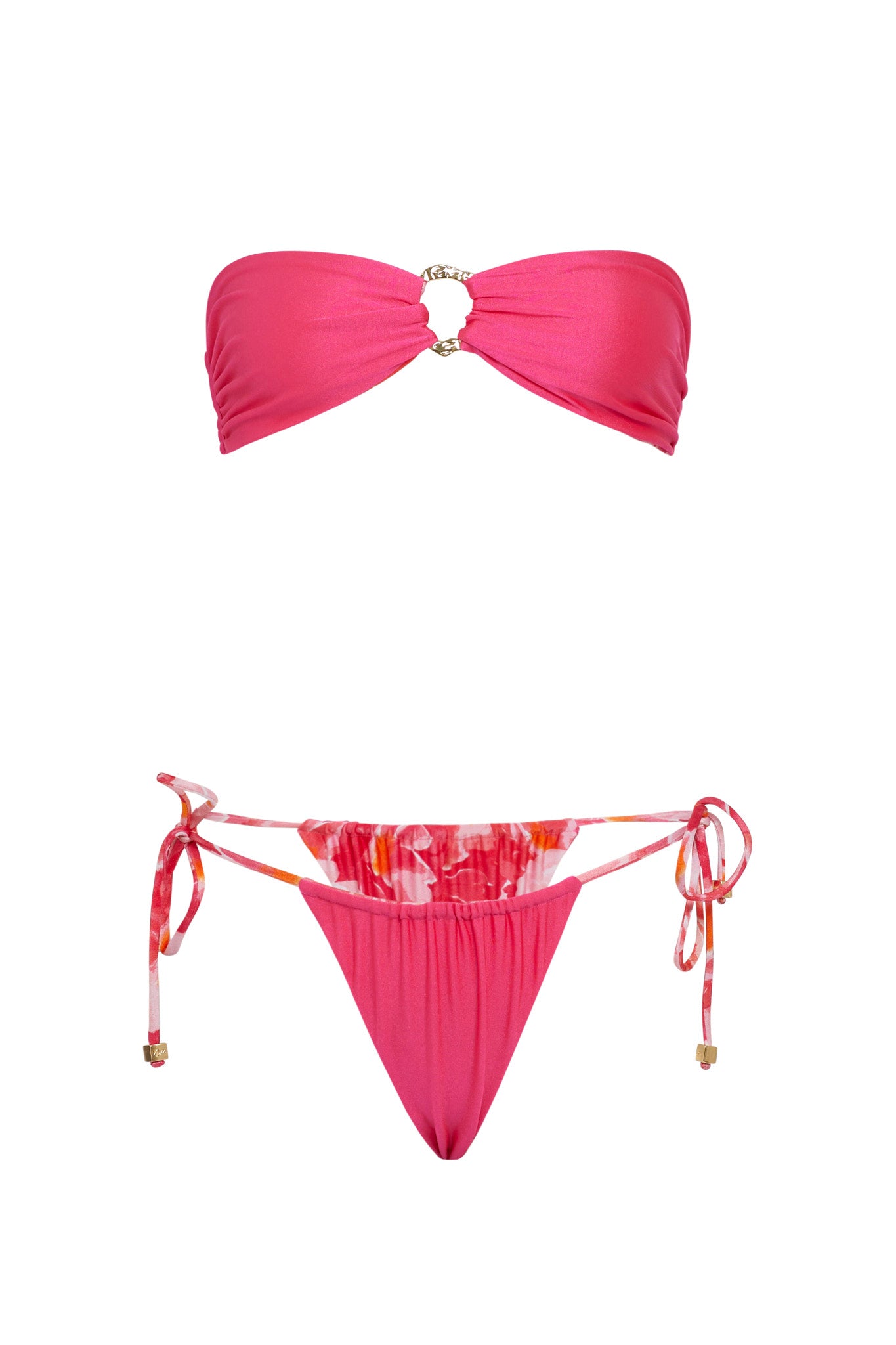 VDM Bailey Iris Reversible Bandeau by Selfie Leslie Australia