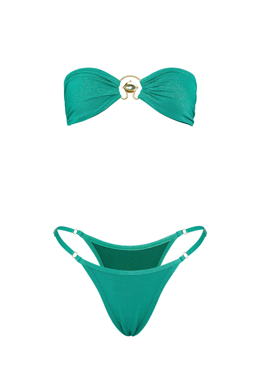 VDM Bailey Jade Reversible Bandeau by Selfie Leslie Australia