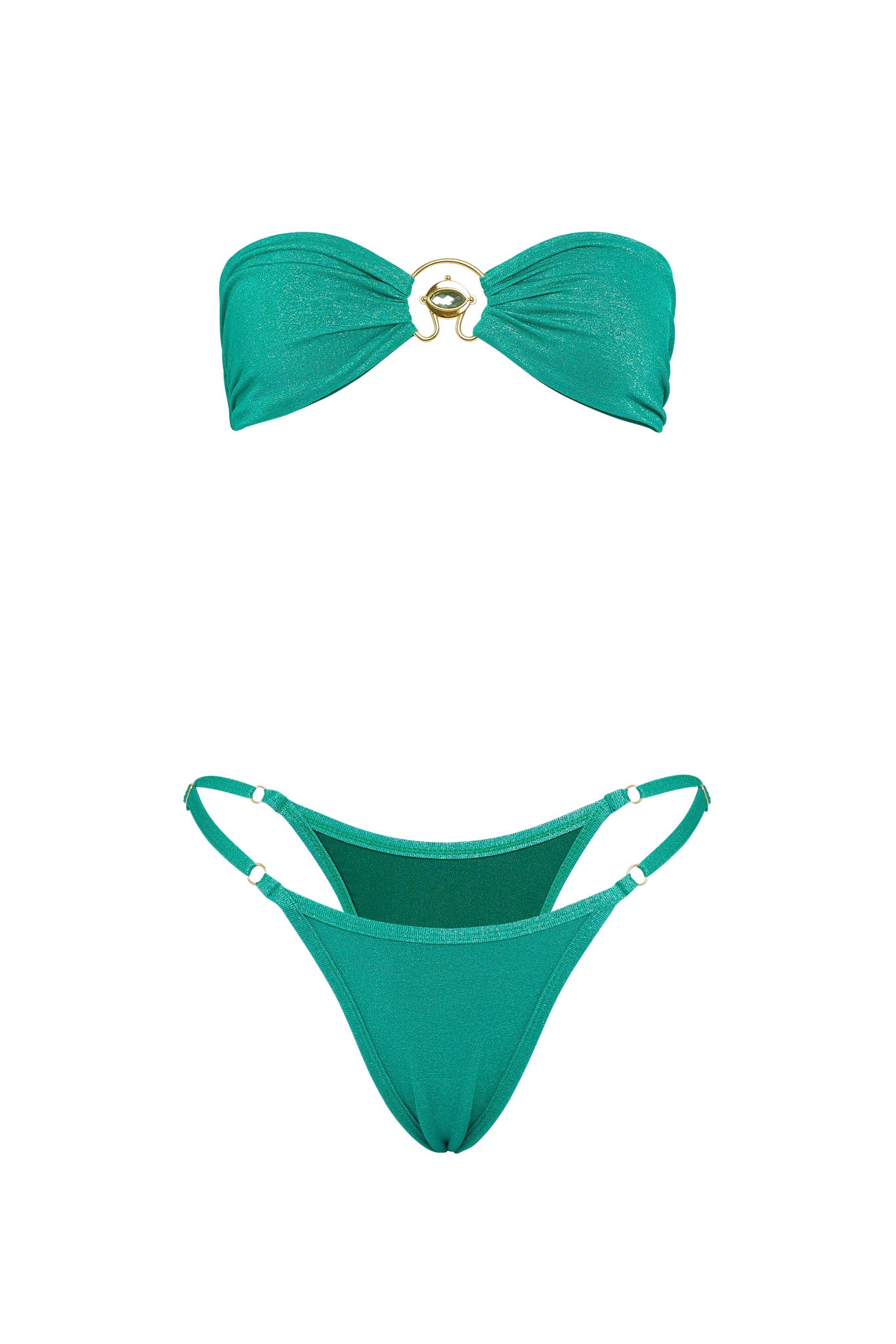 VDM Bailey Jade Reversible Bandeau by Selfie Leslie Australia