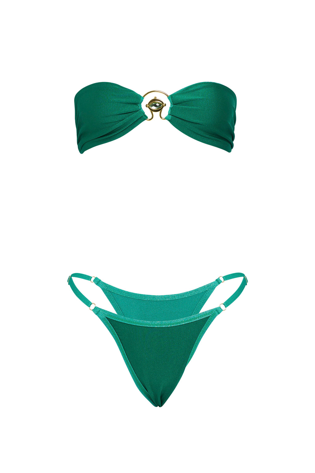 VDM Bailey Jade Reversible Bandeau by Selfie Leslie Australia