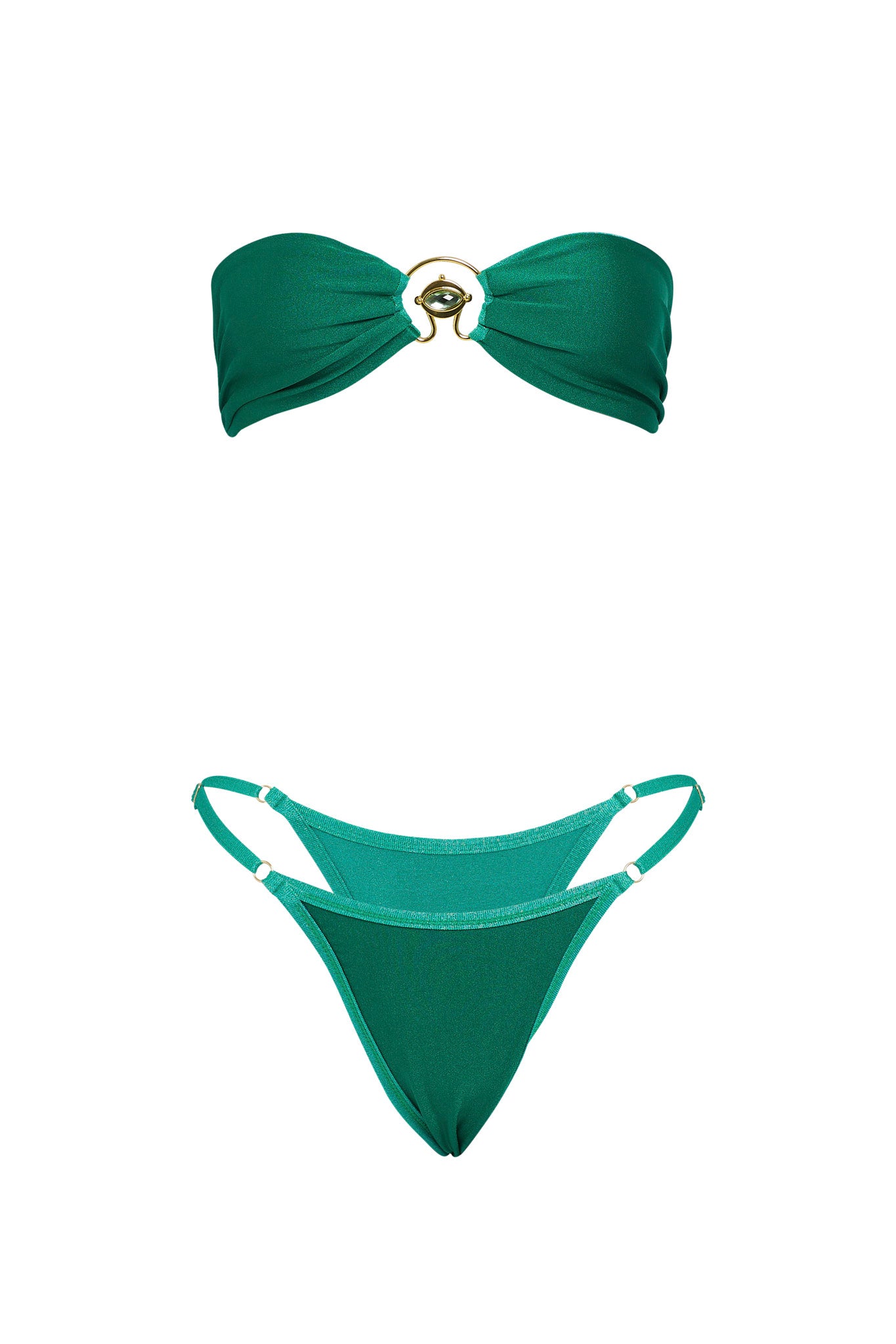 VDM Bailey Jade Reversible Bandeau by Selfie Leslie Australia