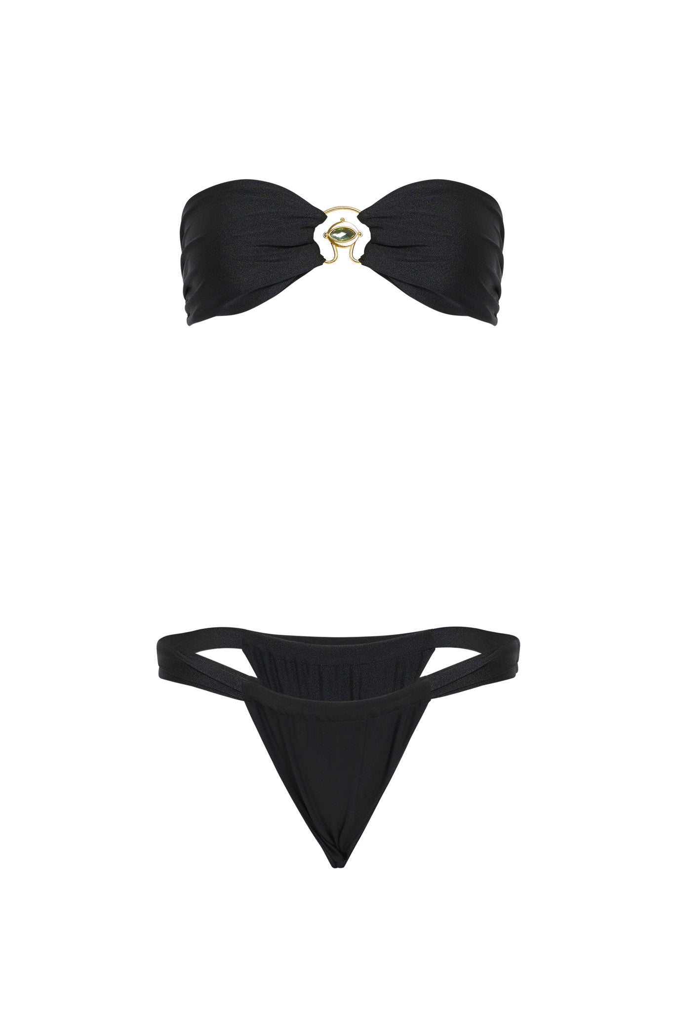 VDM Bailey Obsidian Reversible Bandeau by Selfie Leslie Australia