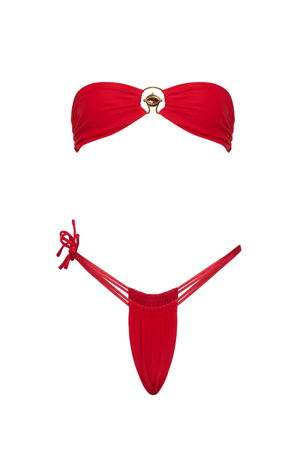 VDM Bailey Ruby Reversible Bandeau by Selfie Leslie Australia