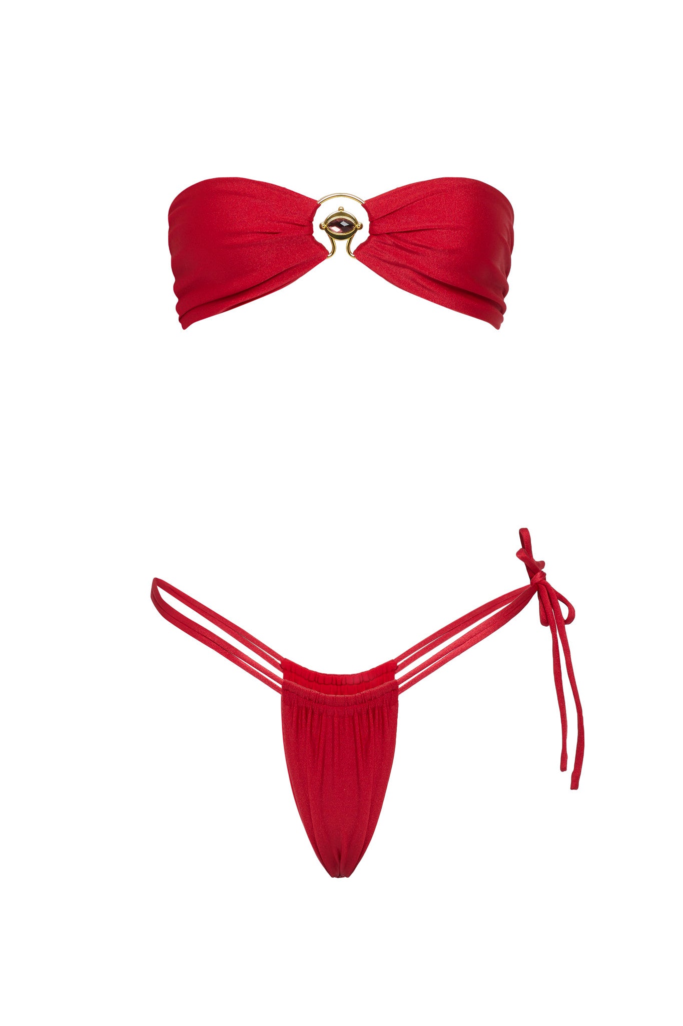 VDM Bailey Ruby Reversible Bandeau by Selfie Leslie Australia