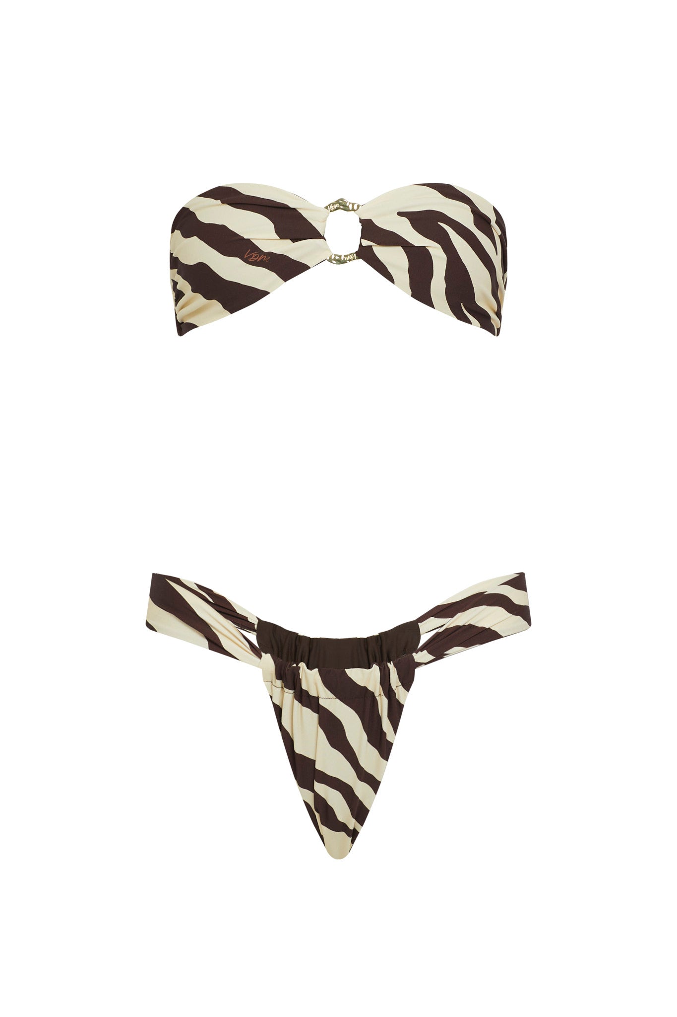 VDM Bailey Zebra Reversible Bandeau by Selfie Leslie Australia