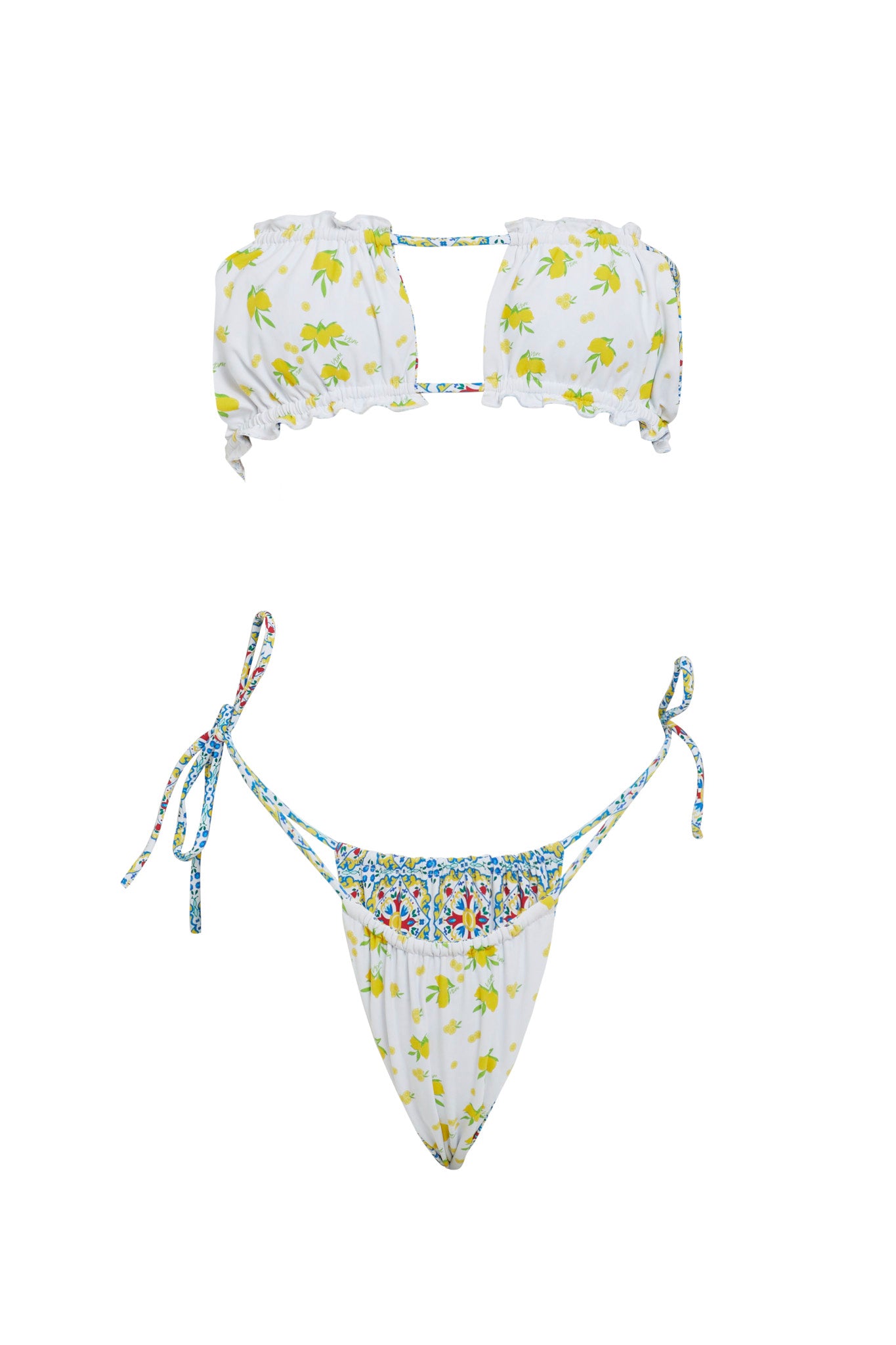 VDM Marley Capri/Limone Reversible Bottom by Selfie Leslie Australia