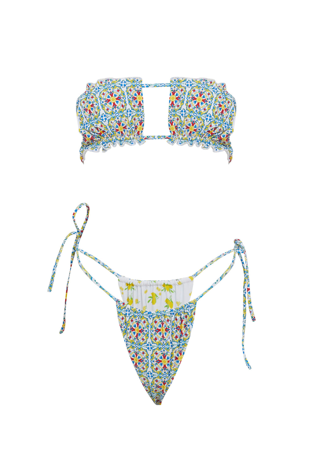 VDM Marley Capri/Limone Reversible Bottom by Selfie Leslie Australia