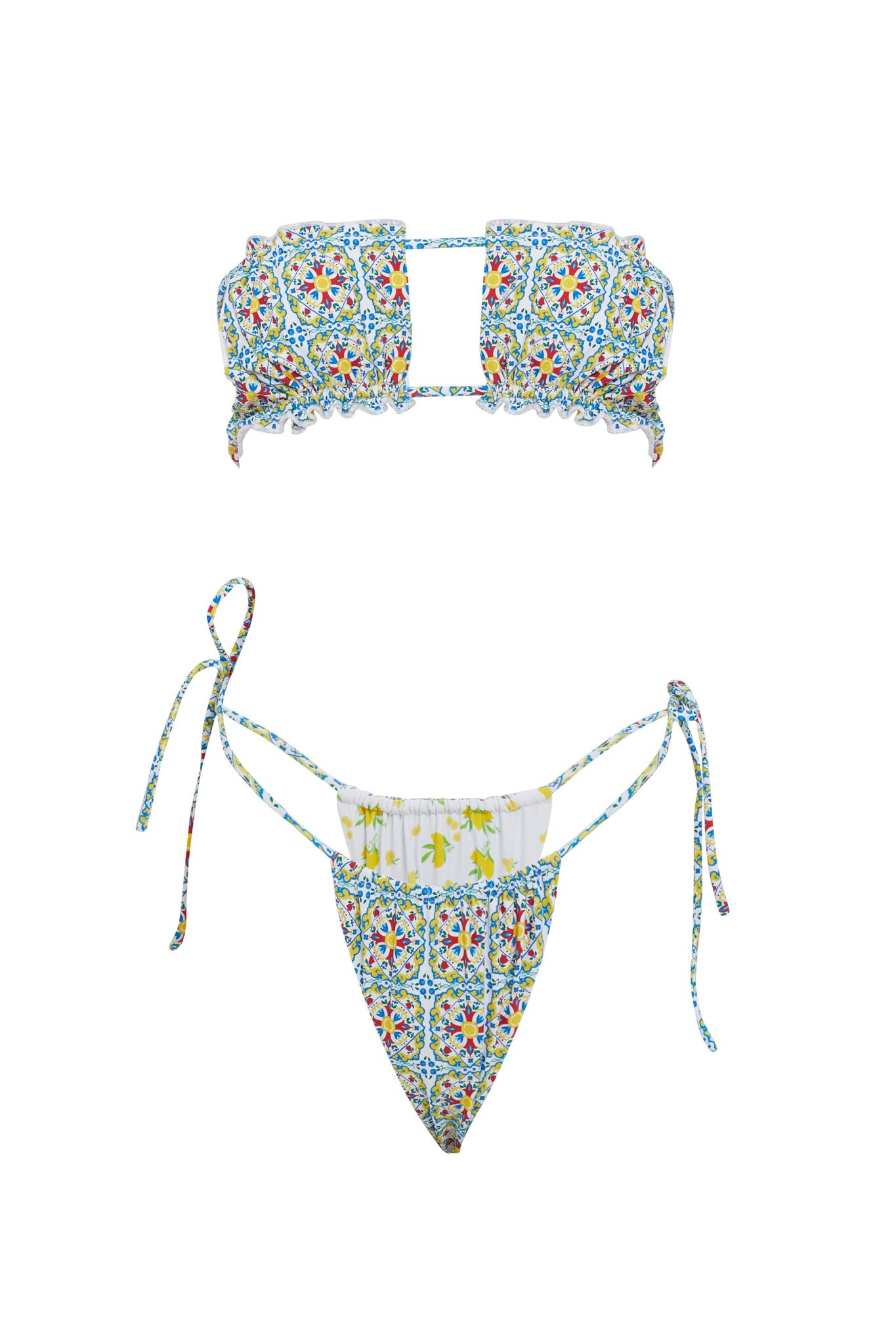 VDM Marley Capri/Limone Reversible Bottom by Selfie Leslie Australia