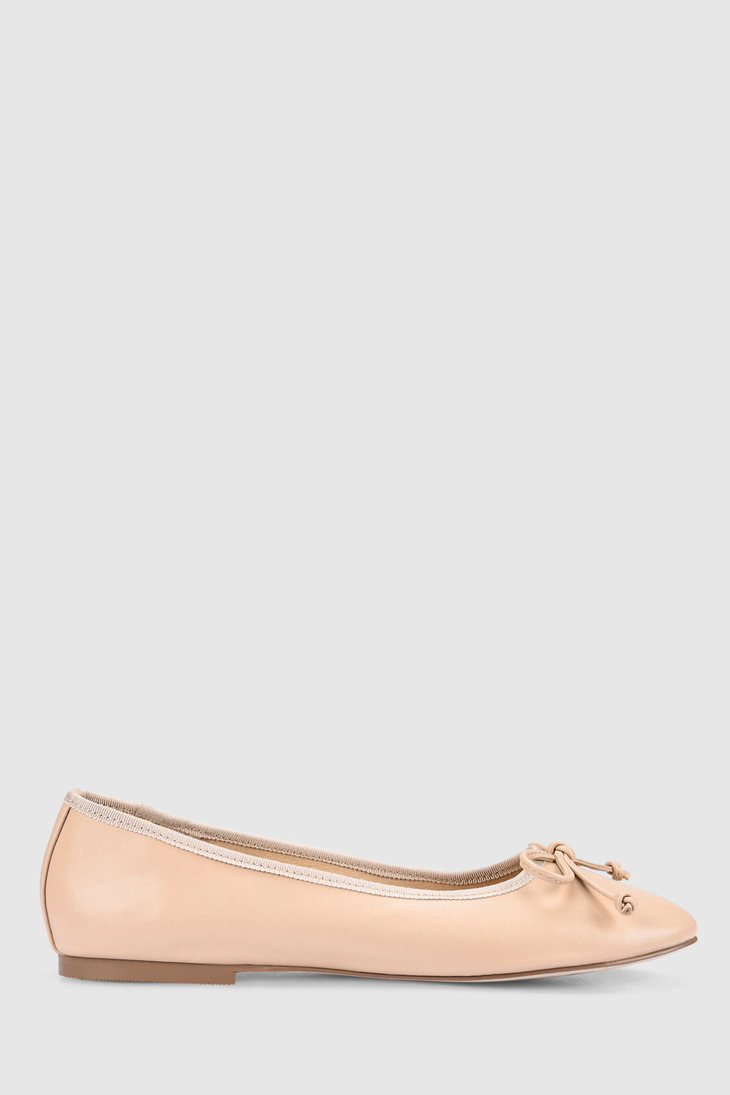 VERALi Ballerina Ballet Flats Nude Smooth by Selfie Leslie Australia