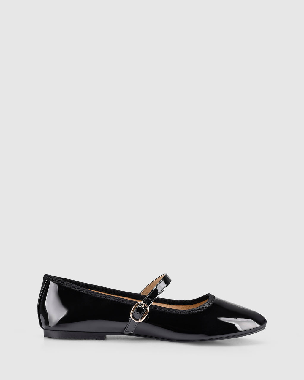 VERALi Bambi Mary-Jane Flats Black Patent by Selfie Leslie Australia