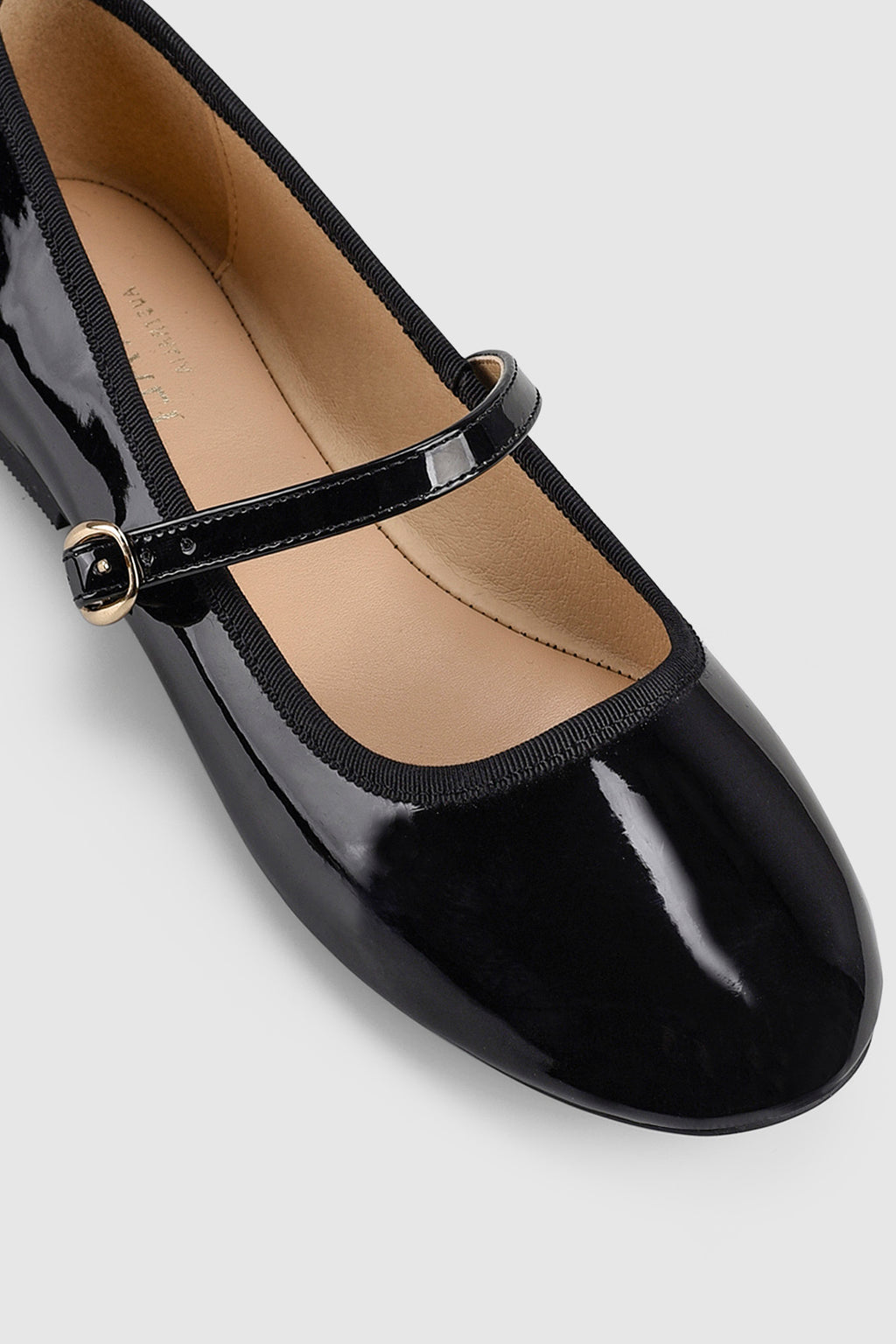 VERALi Bambi Mary-Jane Flats Black Patent by Selfie Leslie Australia