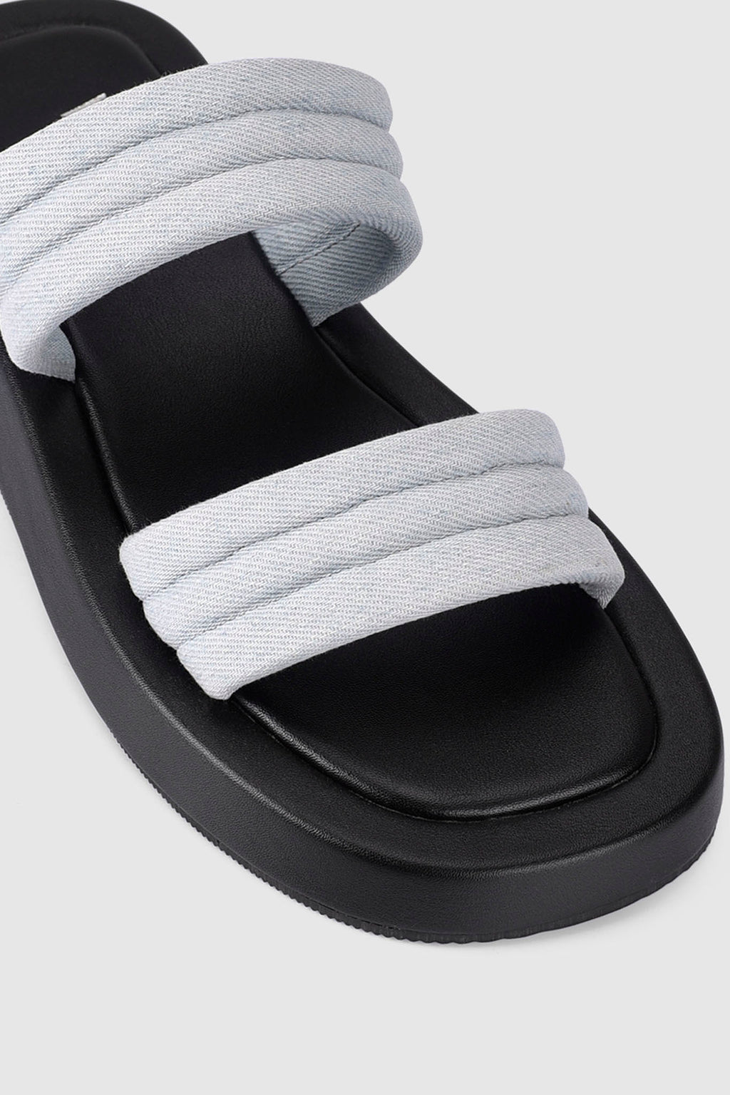 VERALi Boss Flatform Slides Denim by Selfie Leslie Australia