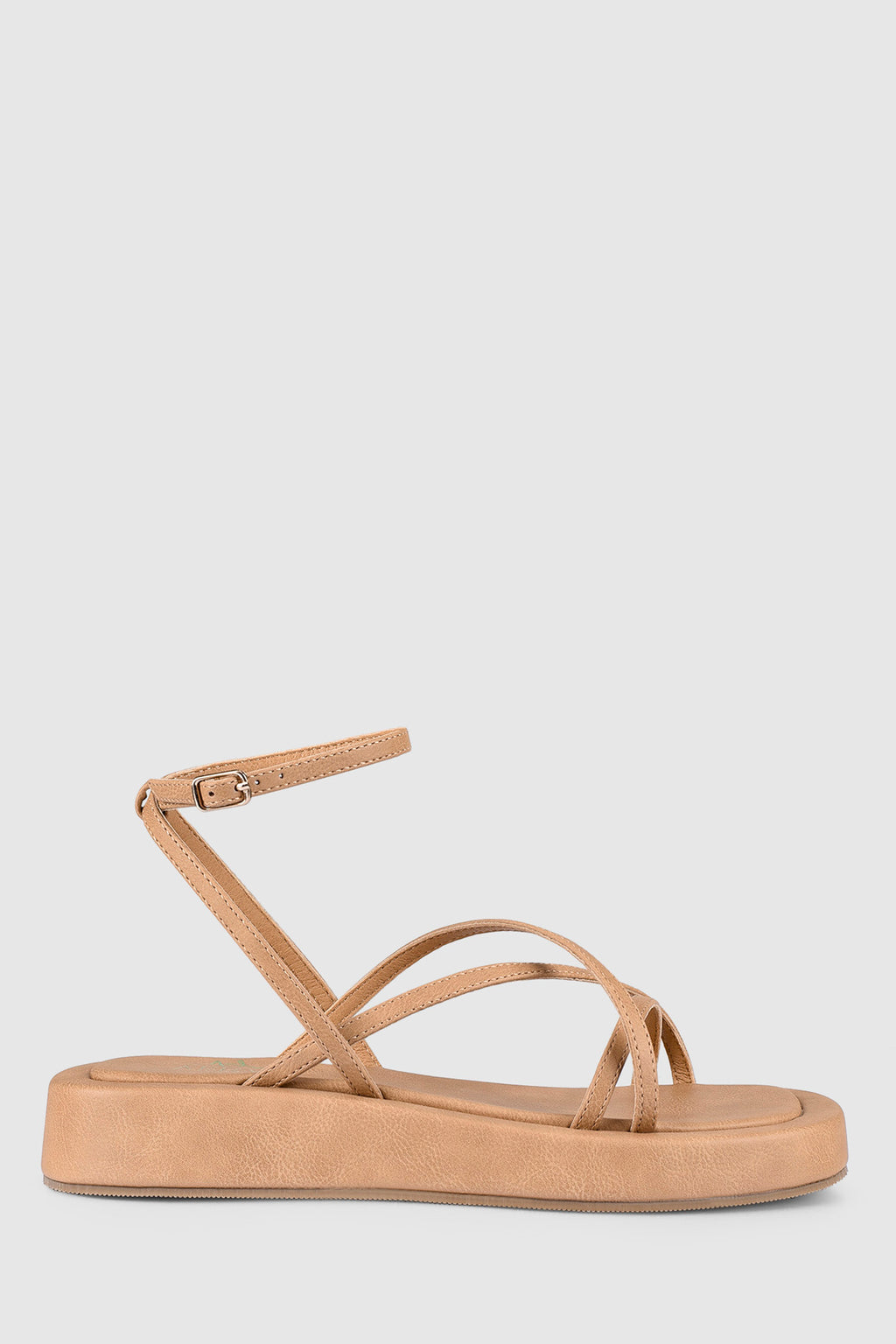 VERALi Bondi Flatform Sandals Caramel Softee by Selfie Leslie Australia