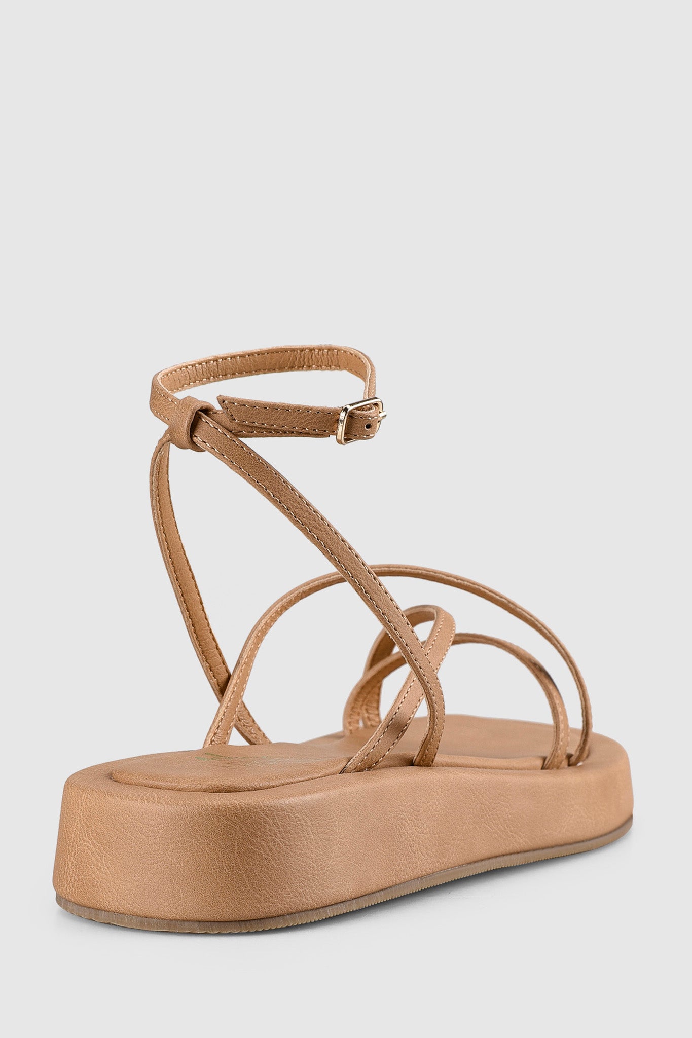 VERALi Bondi Flatform Sandals Caramel Softee by Selfie Leslie Australia