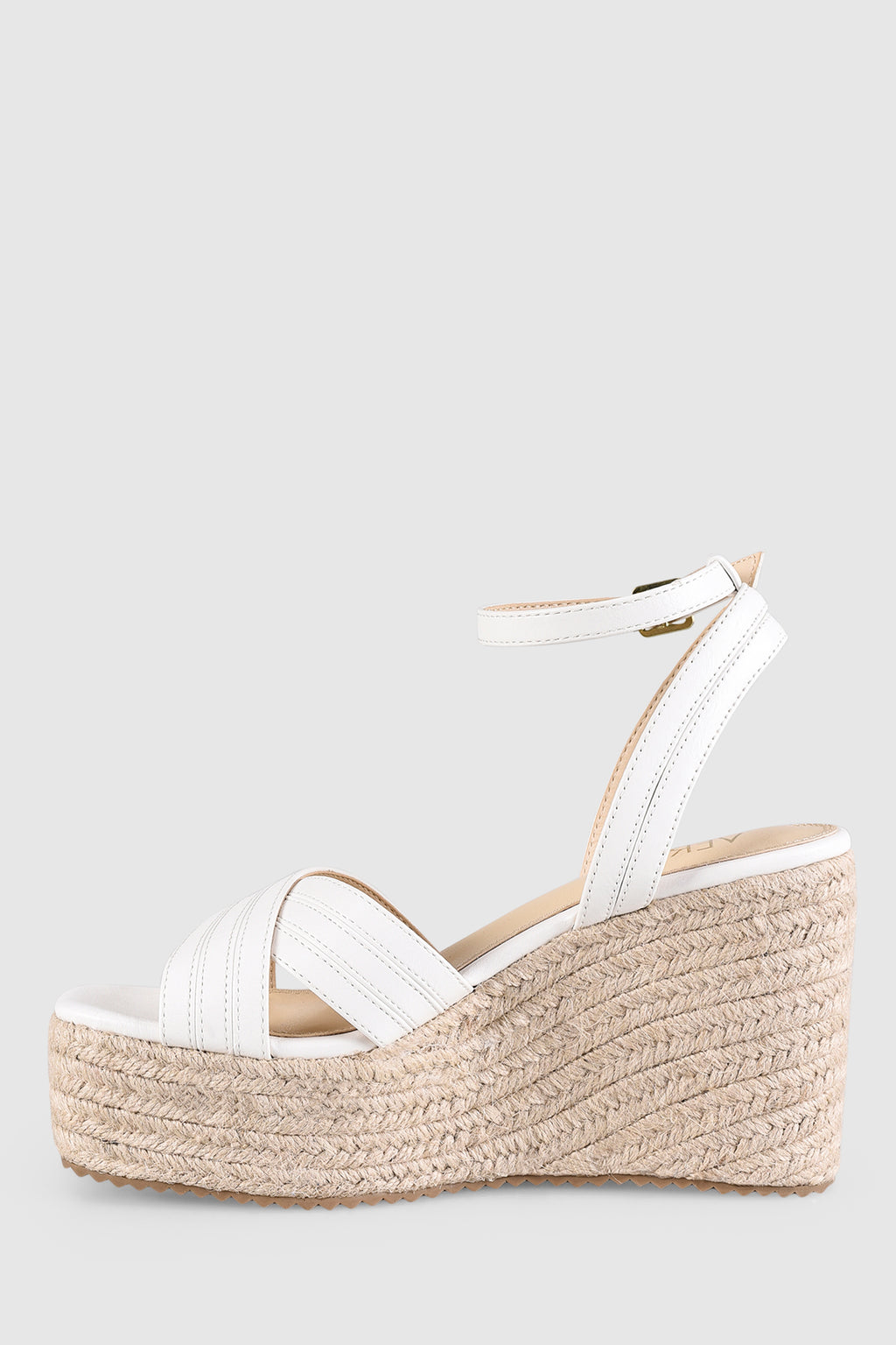 VERALi Callie Rope Wedges White Softee by Selfie Leslie Australia
