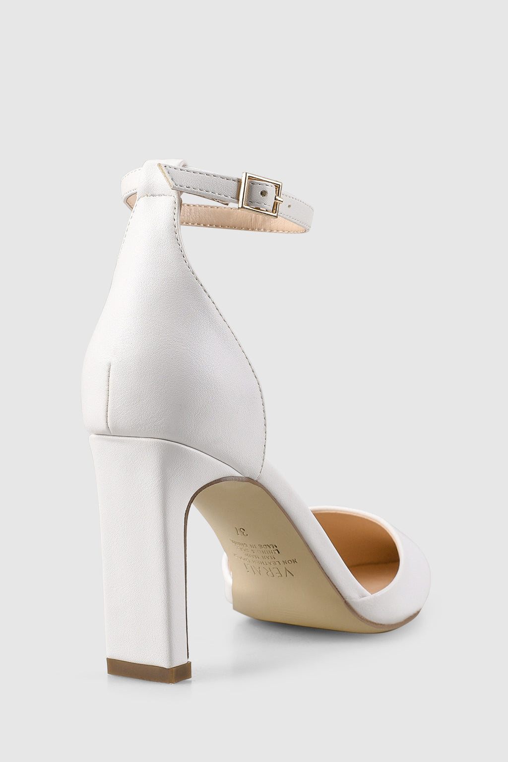 VERALi Kitra Closed Toe Heels White by Selfie Leslie Australia