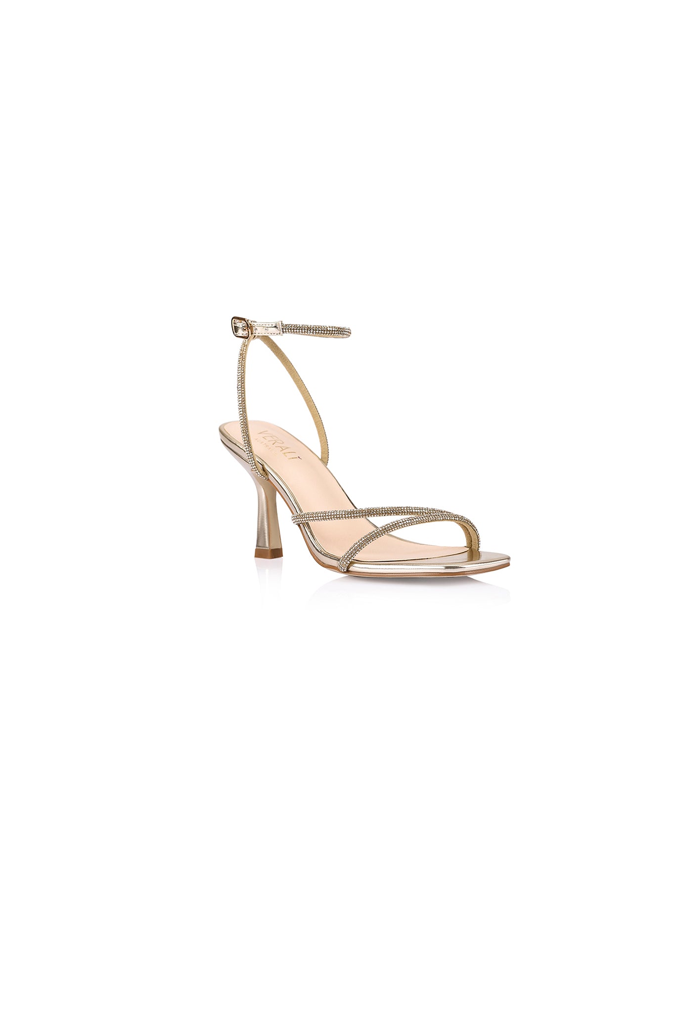 VERALi Pepper Strappy Sandals Champagne by Selfie Leslie Australia
