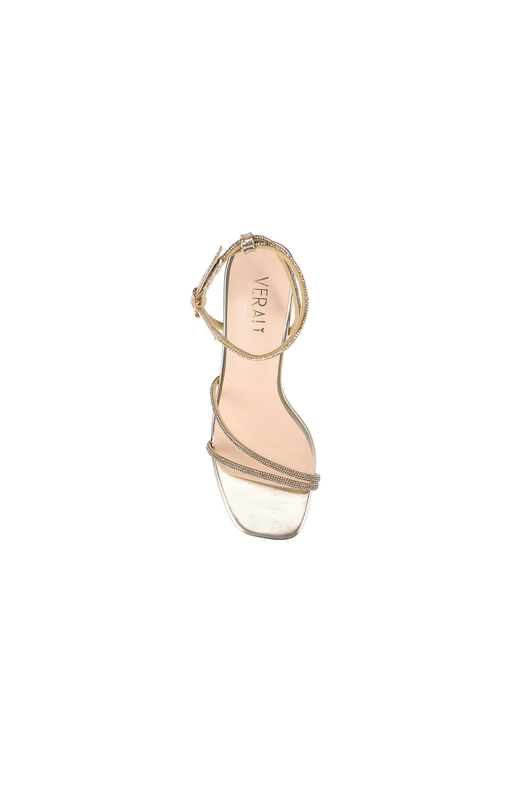 VERALi Pepper Strappy Sandals Champagne by Selfie Leslie Australia