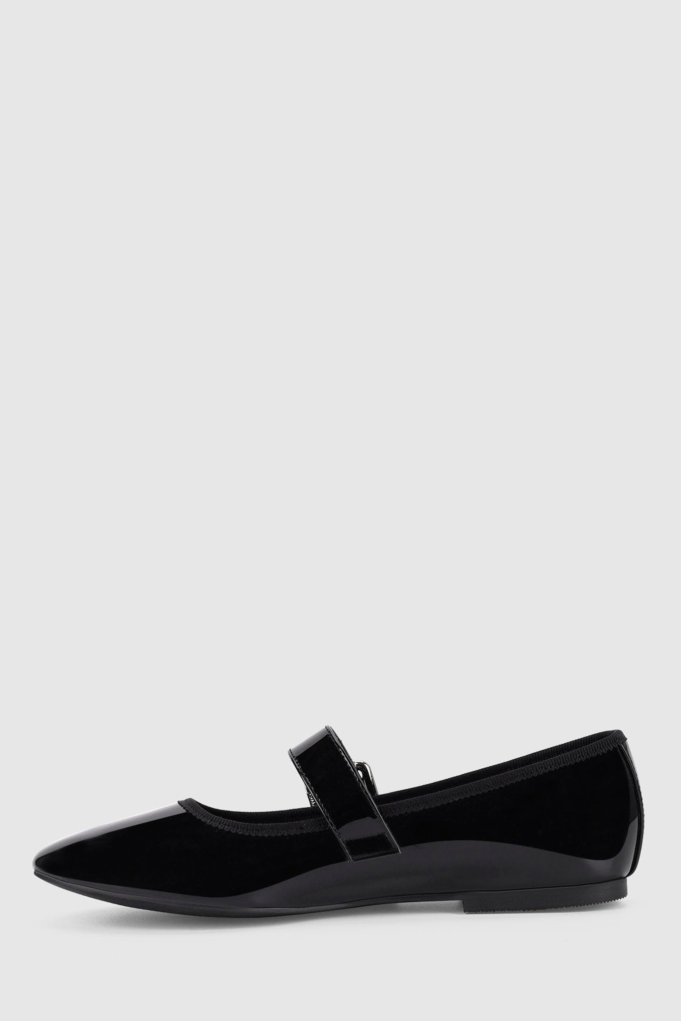 VERALi Banks Buckled Mary-Jane Flats Black Patent by Selfie Leslie Australia