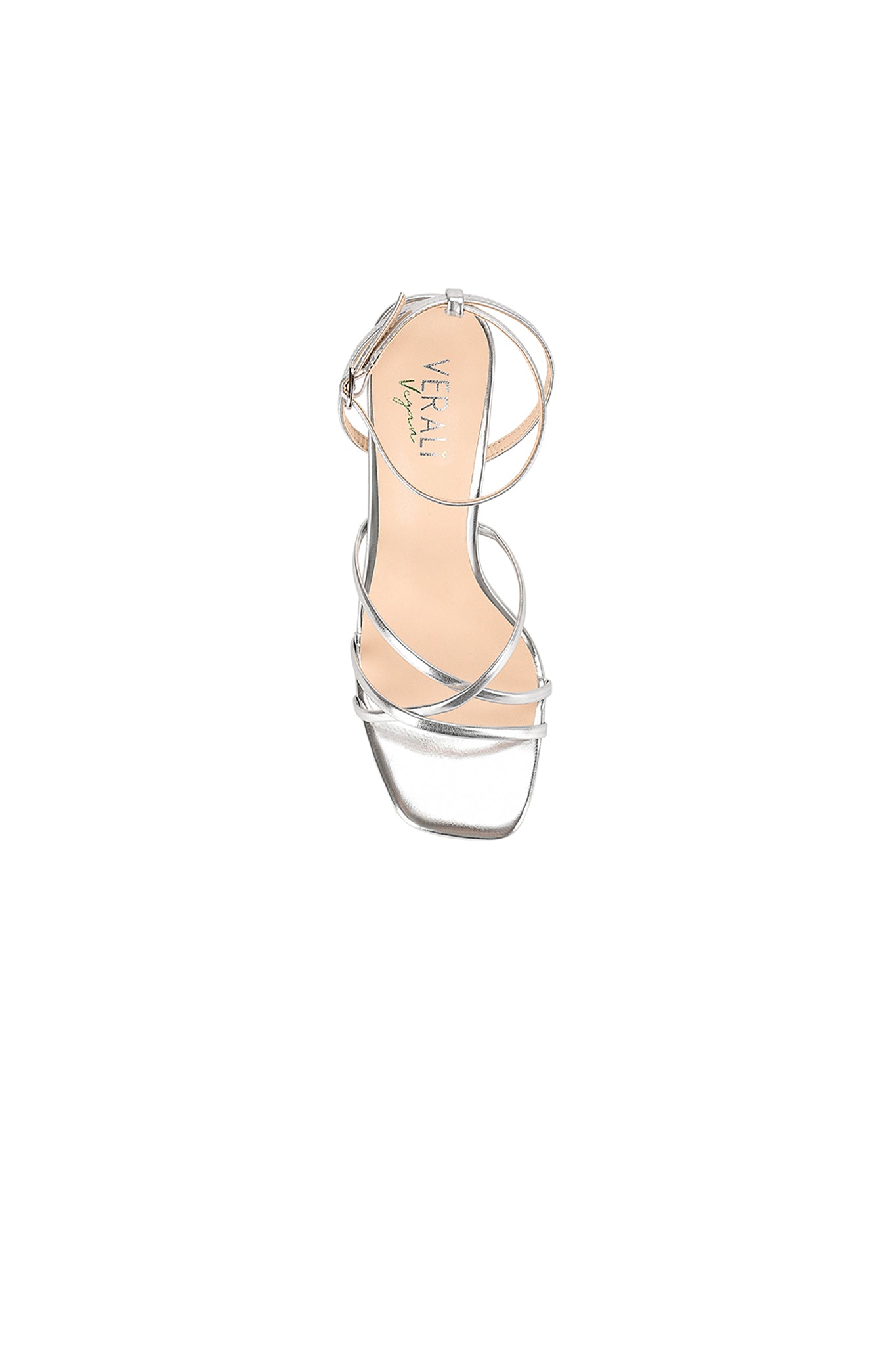 VERALi Penelope Strappy Sandals Silver Metallic by Selfie Leslie Australia