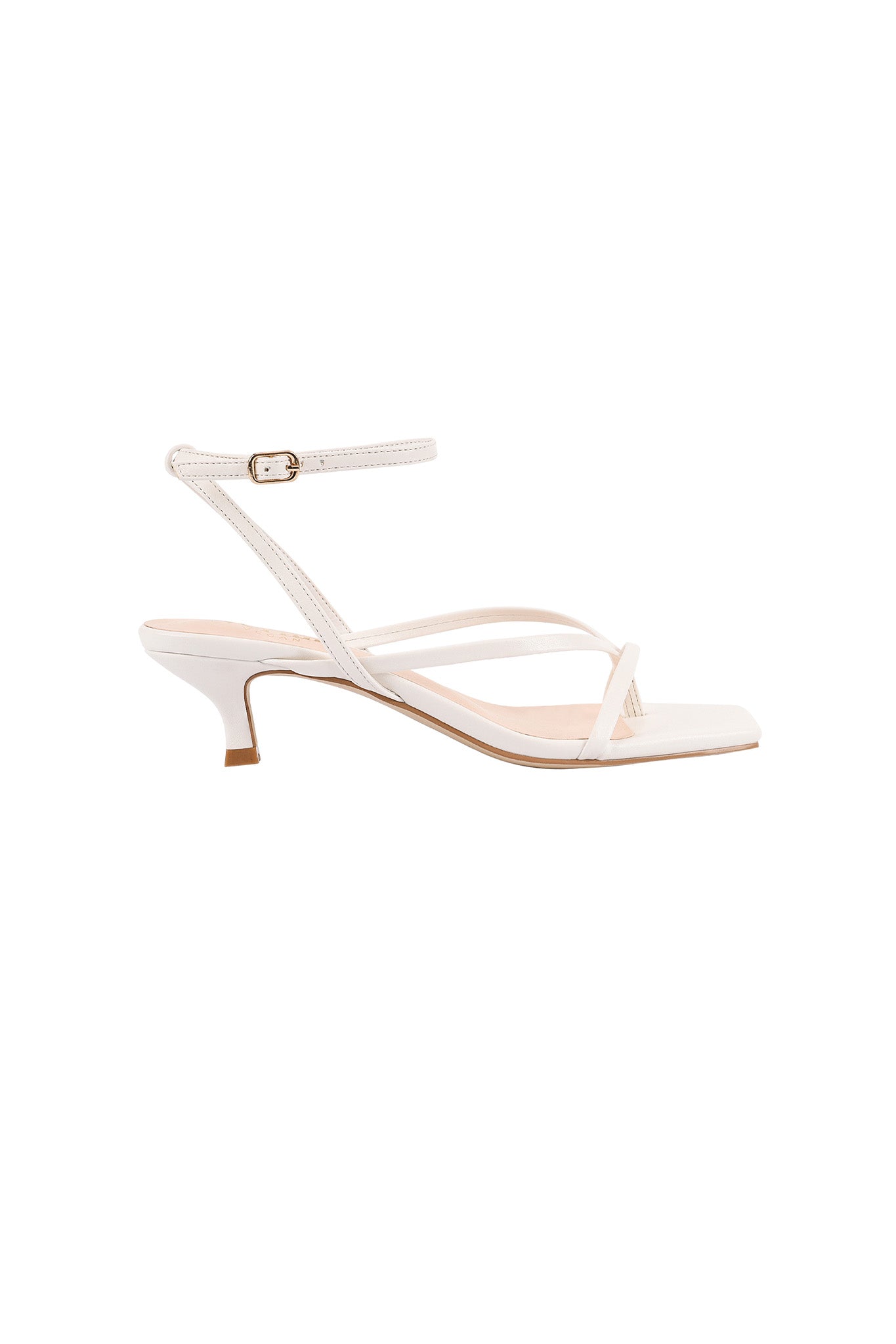 VERALi Maeve Kitten Heel Chalk White by Selfie Leslie Australia