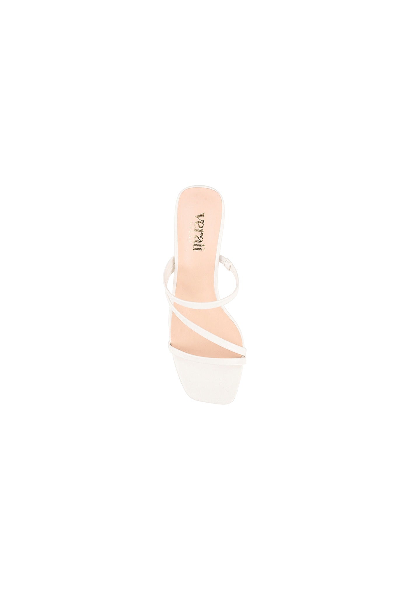VERALi Ginny Block Heel Mules Chalk White by Selfie Leslie Australia