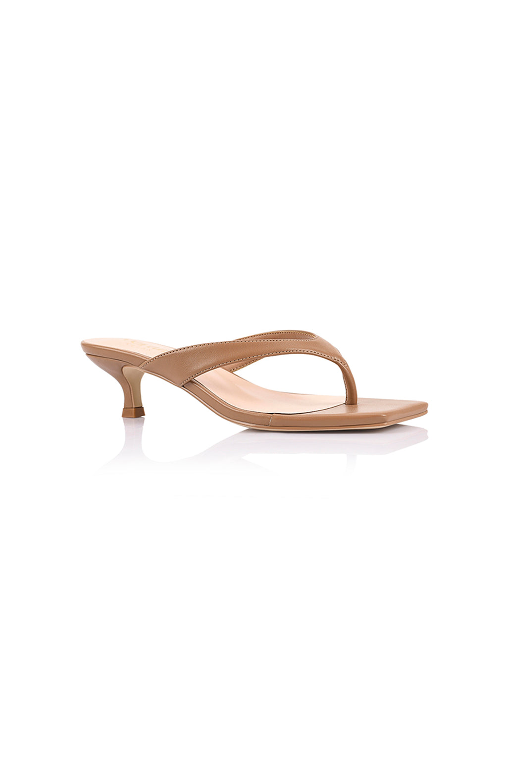 VERALI Verali Martha Kitten Heel Camel by Selfie Leslie Australia