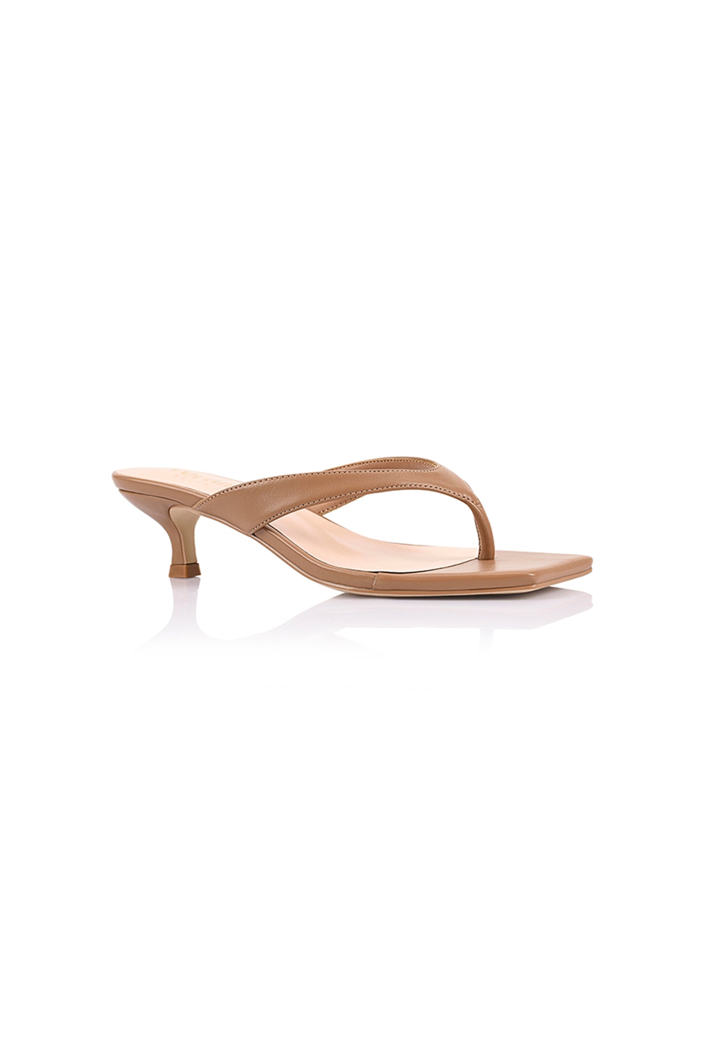 VERALI Verali Martha Kitten Heel Camel by Selfie Leslie Australia
