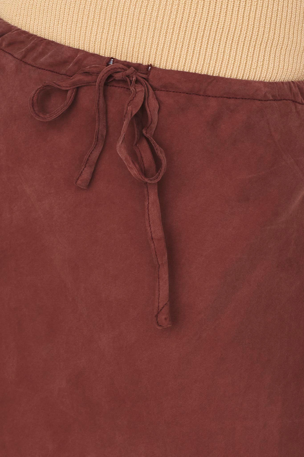 Merisa Drawstring Midi Skirt Choco by Selfie Leslie Australia