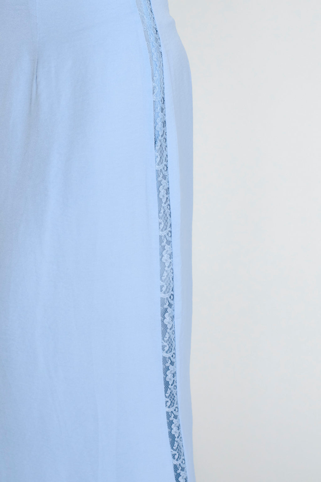 Pammy Lace Trim Maxi Skirt Cloud Blue by Selfie Leslie Australia
