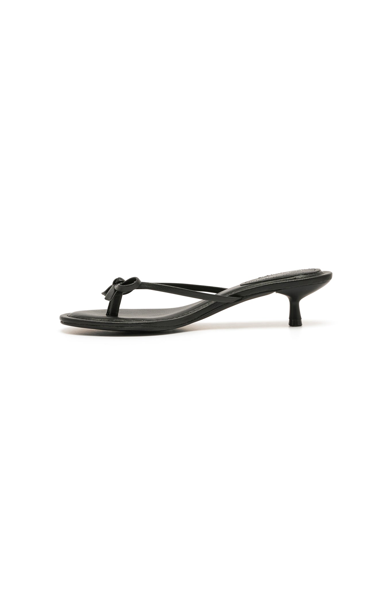 THERAPY Somer Thong Heel Black by Selfie Leslie Australia