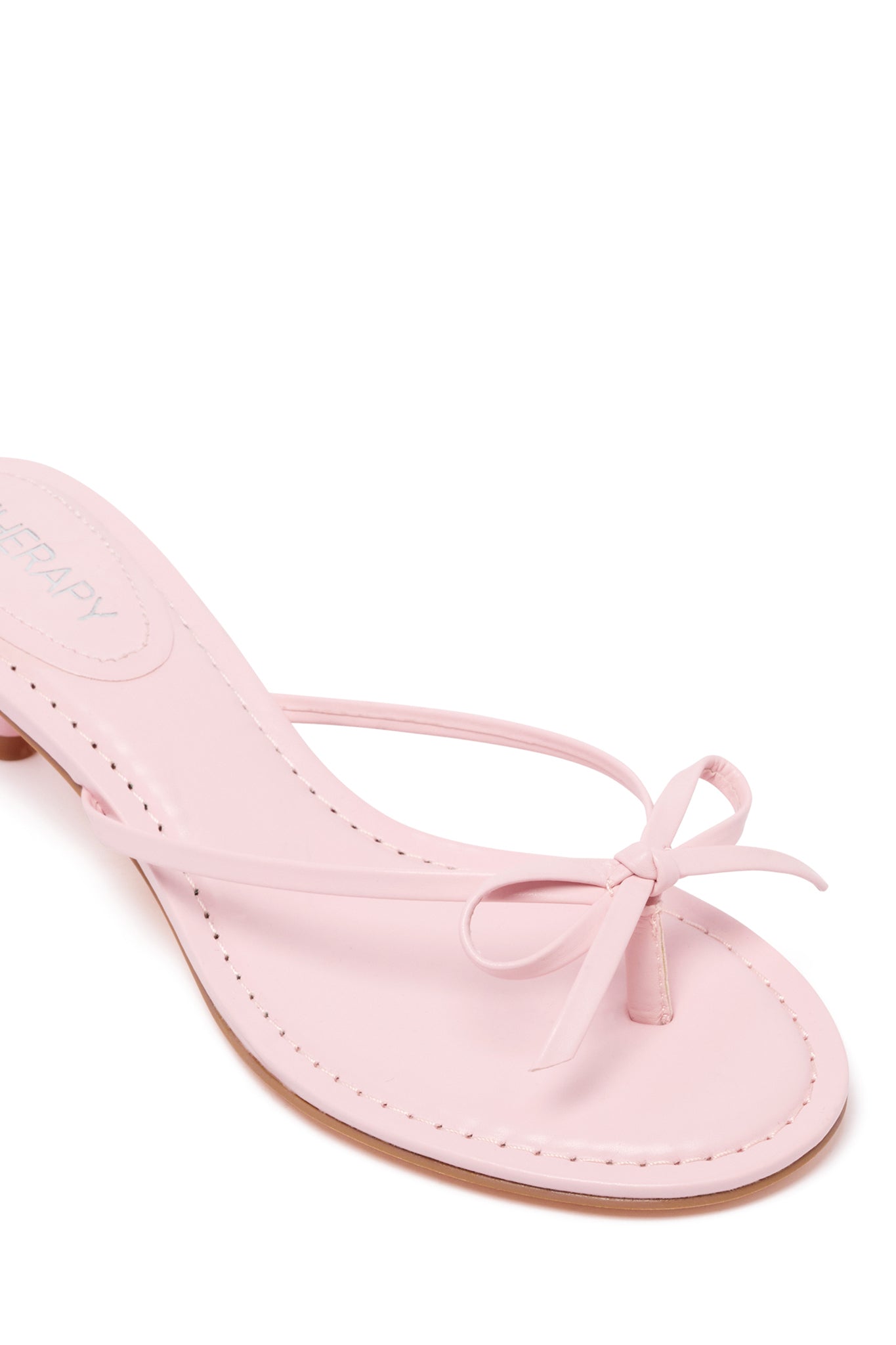 THERAPY Somer Thong Heel Pink by Selfie Leslie Australia