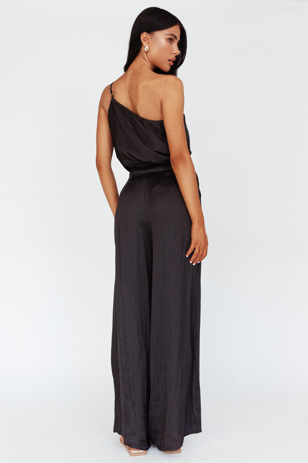 Pollina Wide Leg Pants Black by Selfie Leslie Australia