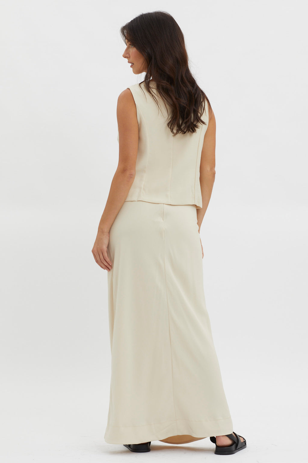 Philomena Midi Skirt Oat by Selfie Leslie Australia