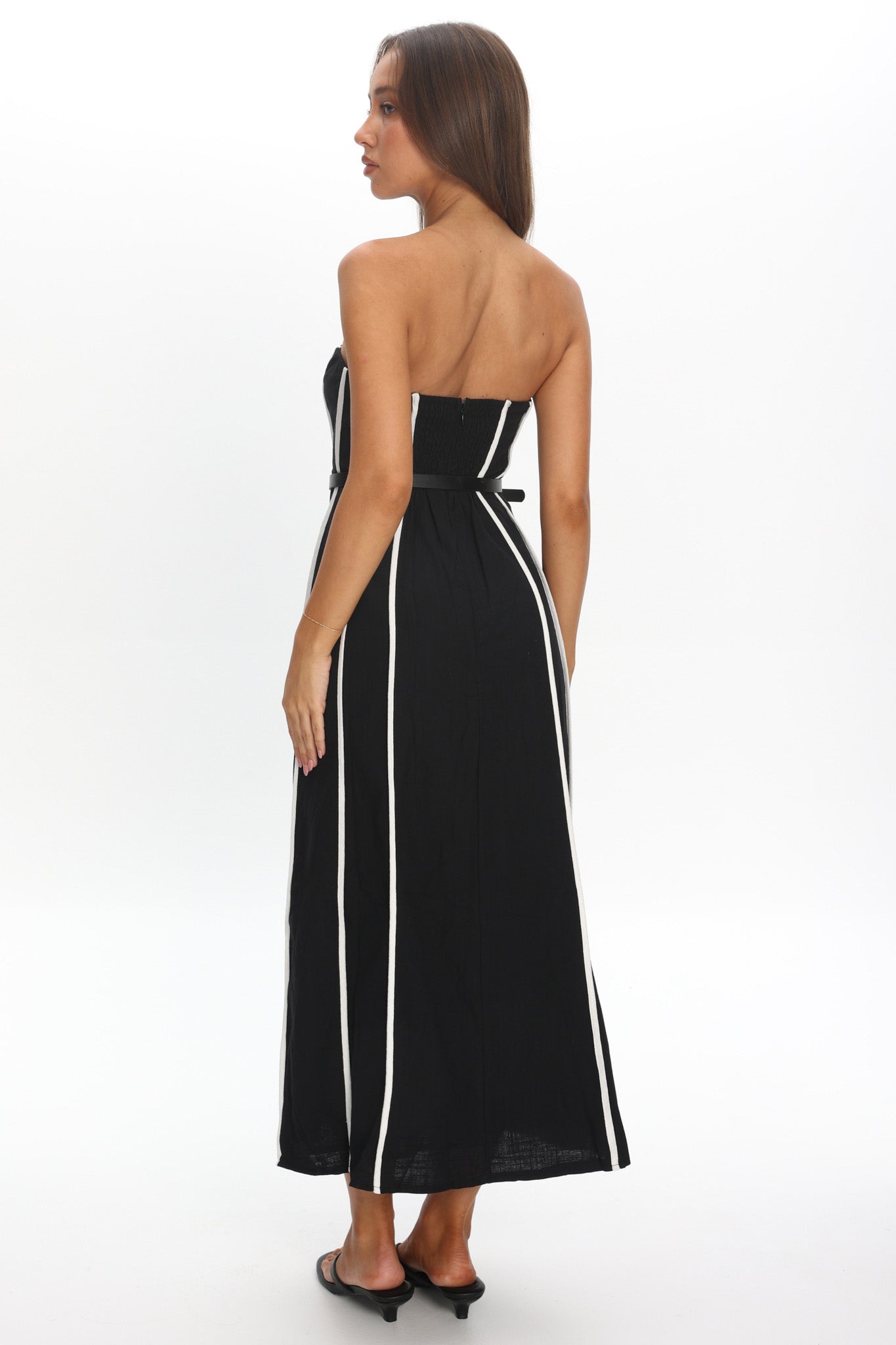 Azalea Sleeveless Midi Dress Black by Selfie Leslie Australia