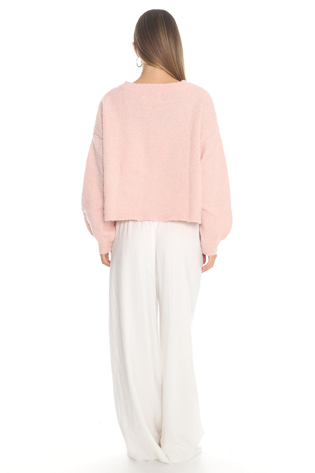 Taking Notes Button Front Cardigan Blush by Selfie Leslie Australia