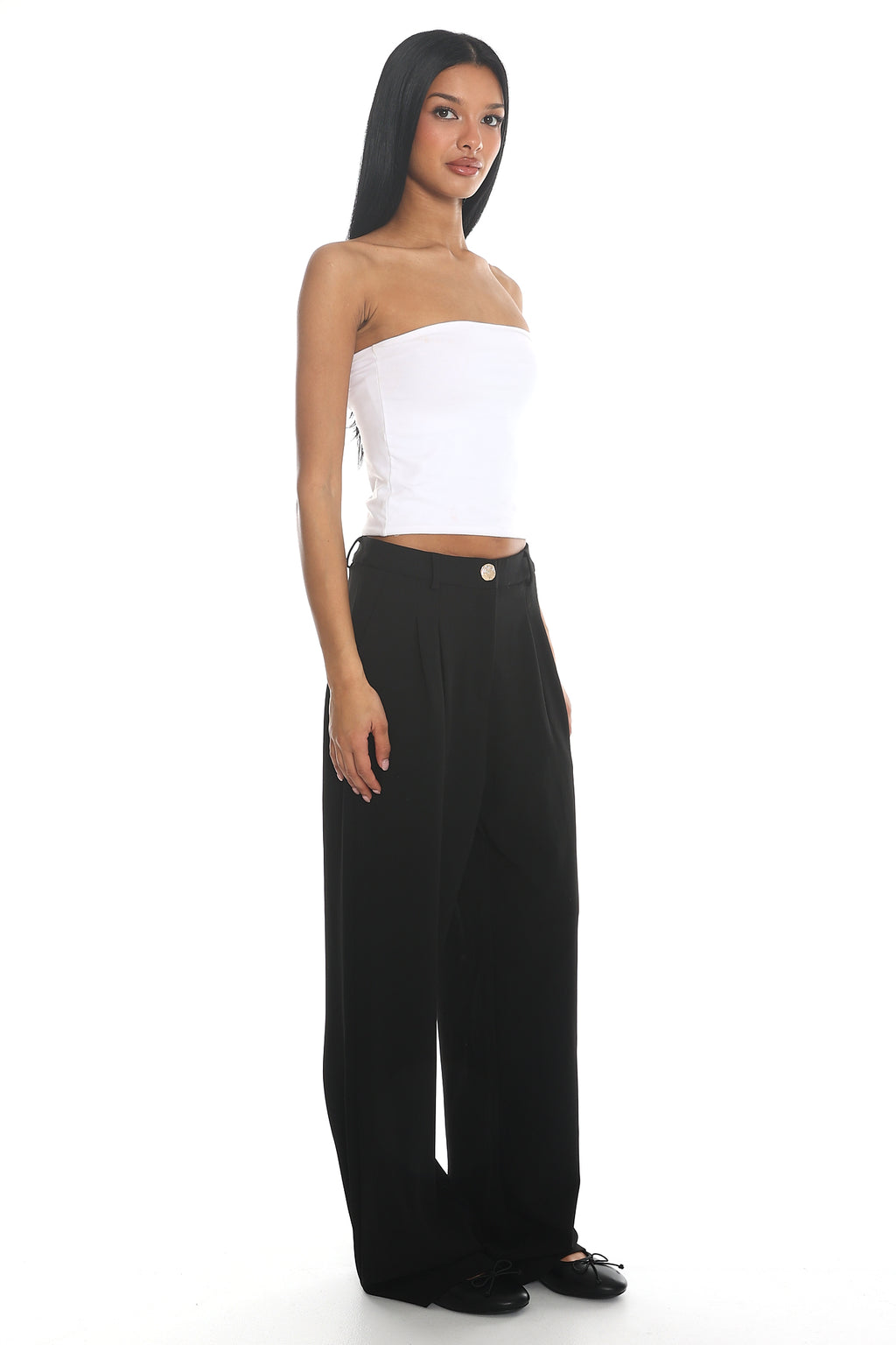 Shellby Wide Leg Pants Black by Selfie Leslie Australia