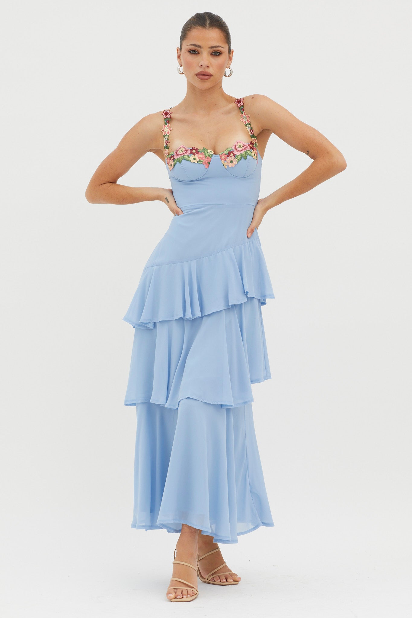 beach wedding bridal dress A Line Dresses for Bride Tulle Lace Appliqued Wedding Gowns HE1161 Arlette Red Asymmetrical Ruched 2017 prom dress Size:16 36/37 shoulder neckline and delicate
